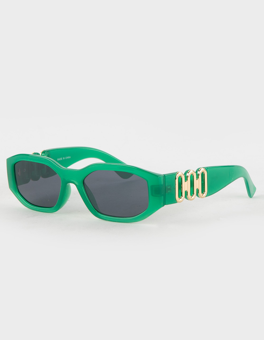 RSQ Nicco Hexagon Plastic Sunglasses