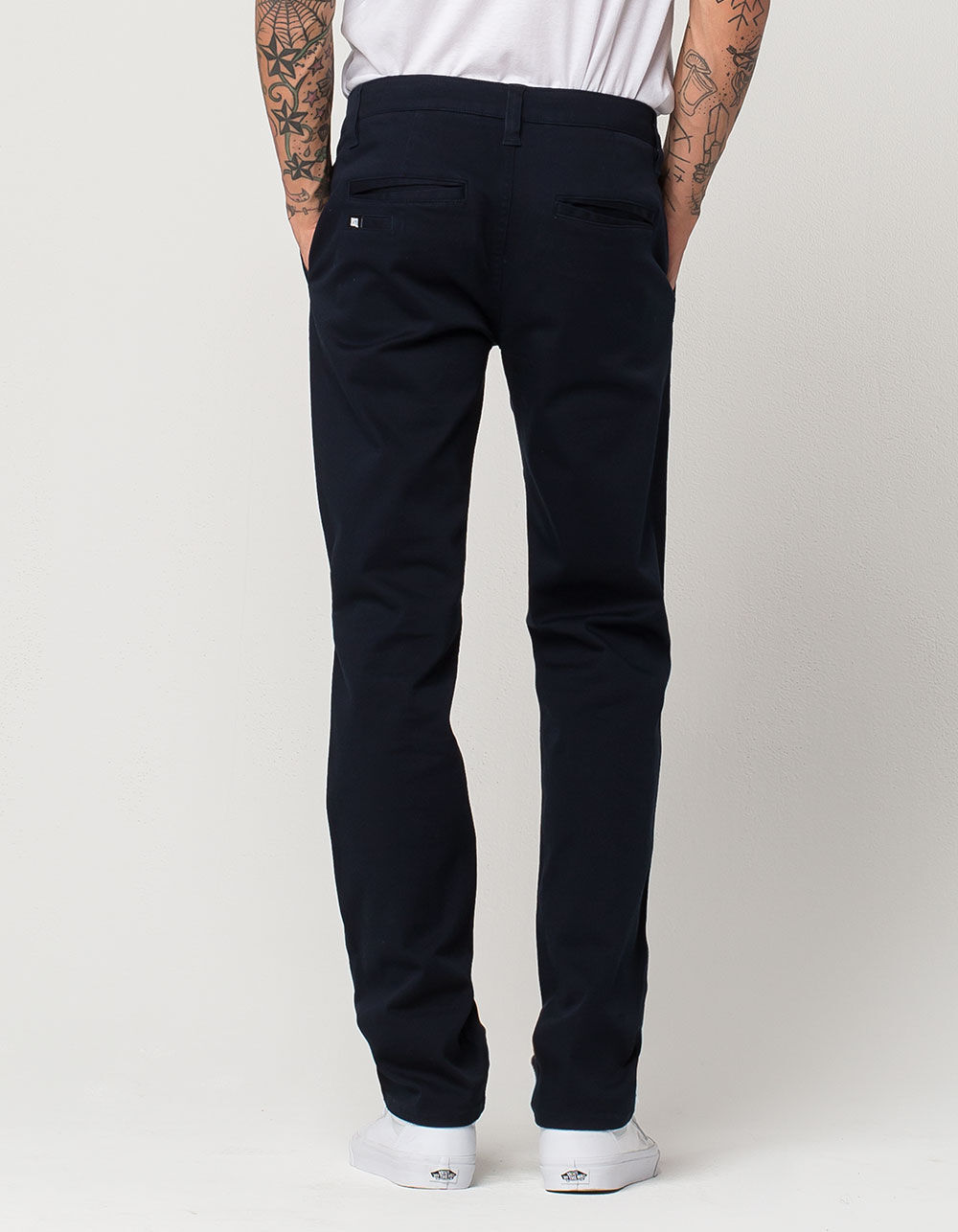 RSQ New York Mens Slim Straight Stretch Chino Pants NIGHT Tillys
