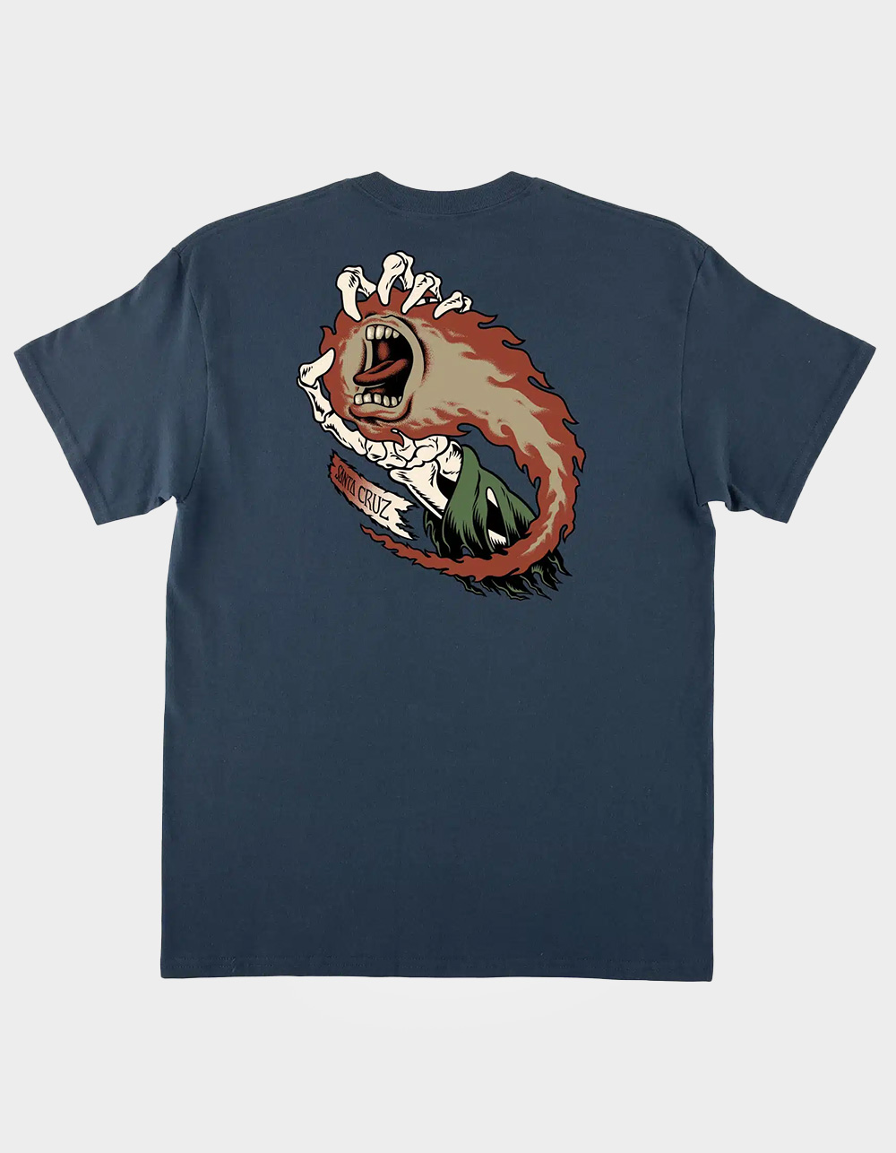 SANTA CRUZ Screaming Reaper Boys Tee - SLATE BLUE