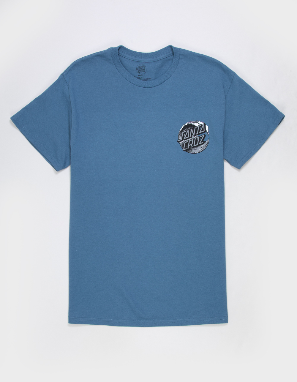 SANTA CRUZ Wave Dot Mens Tee - BLUE
