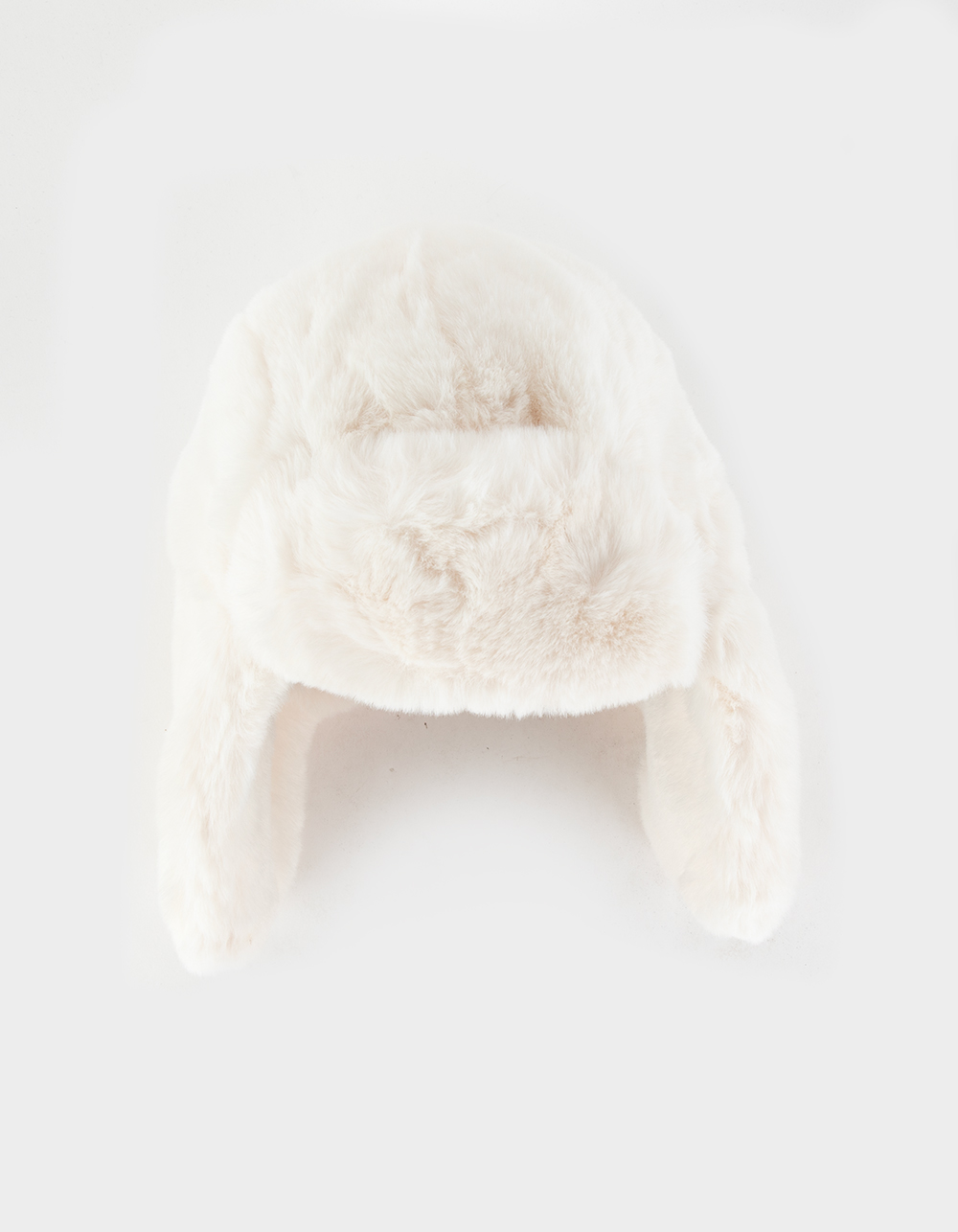 Faux Fur Womens Trapper Hat IVORY Tillys
