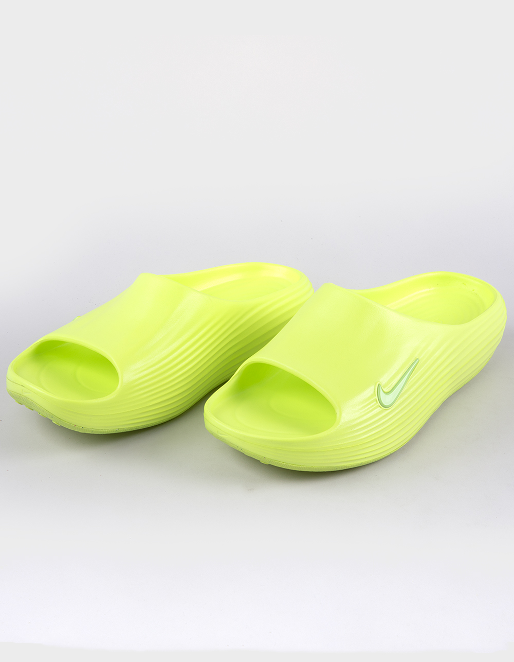 NIKE ReactX Rejuven8 Mens Slides - NEON