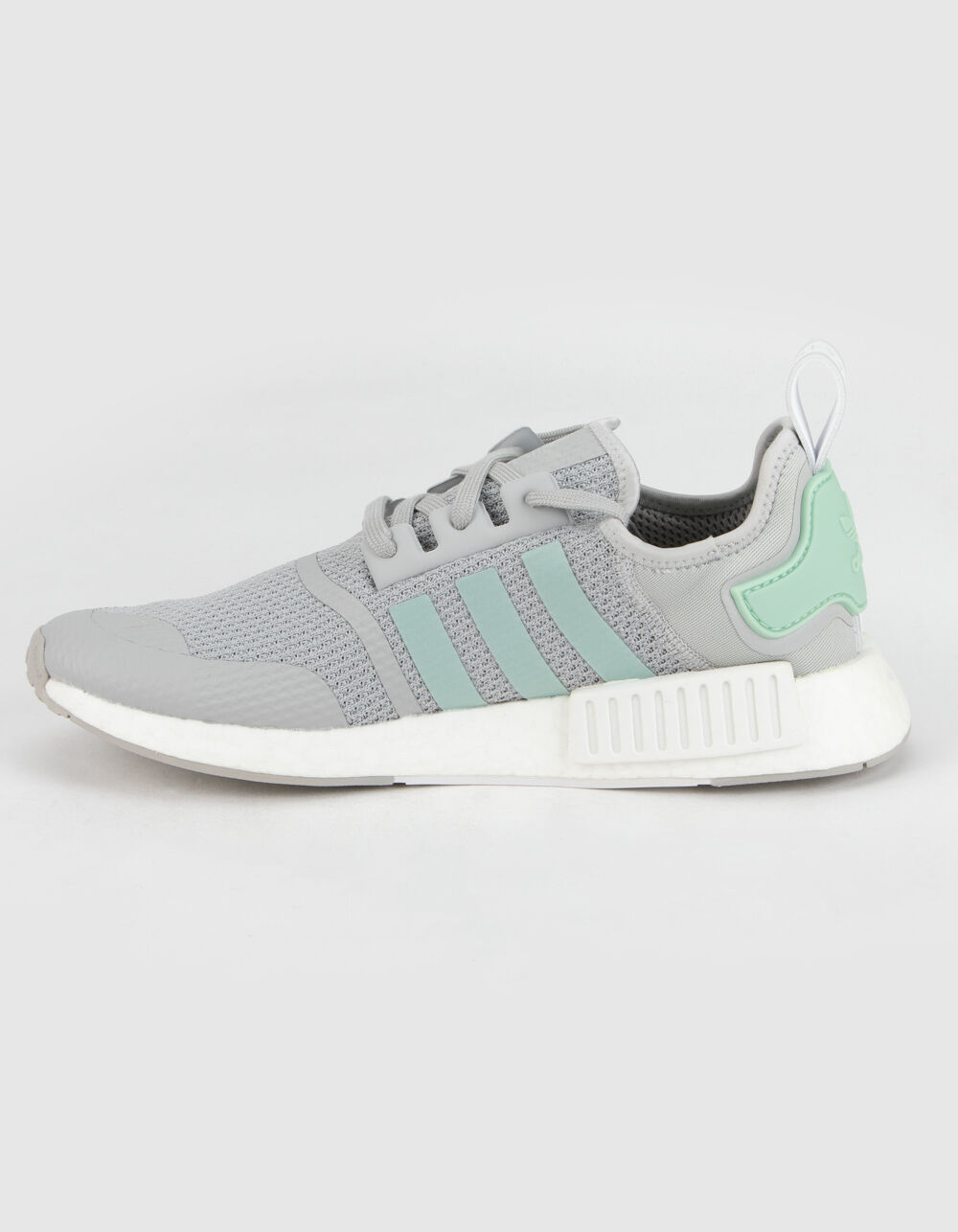 ADIDAS NMD_R1 Gray & Mint Shoes - GRAY/MINT | Tillys