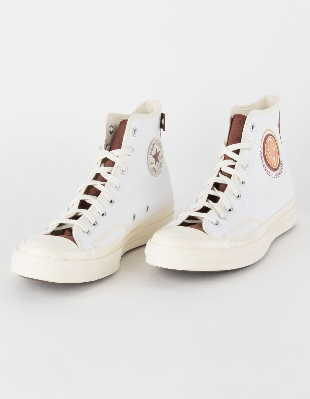 CONVERSE Chuck Taylor Star 70 Clubhouse High Top Shoes - WHT/RED | Tillys