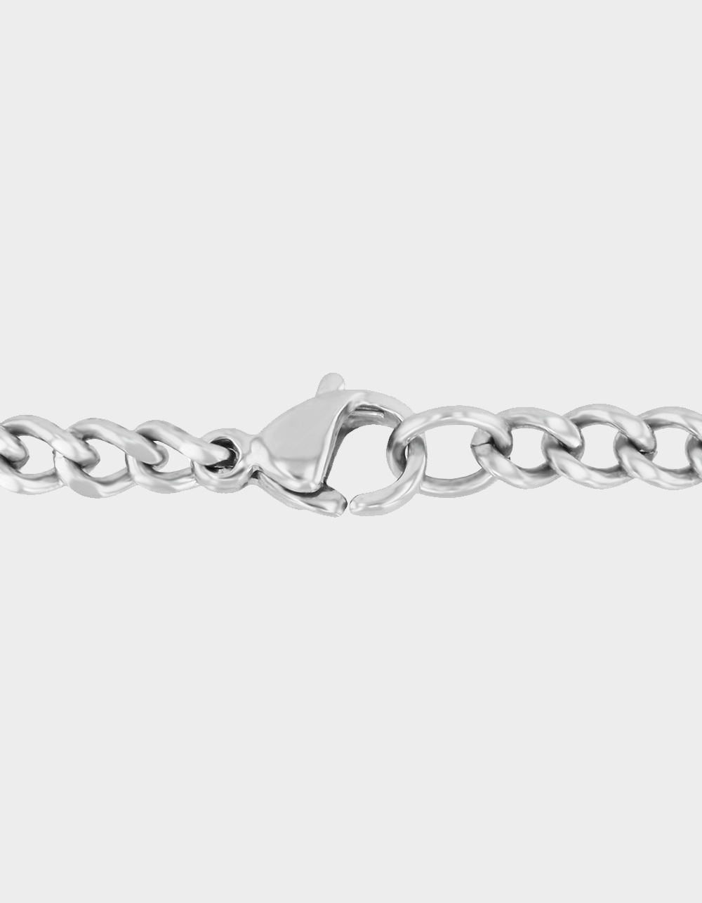 STEEL NATION Stainless Steel Geometric Design Cross Pendant - STAINLESS