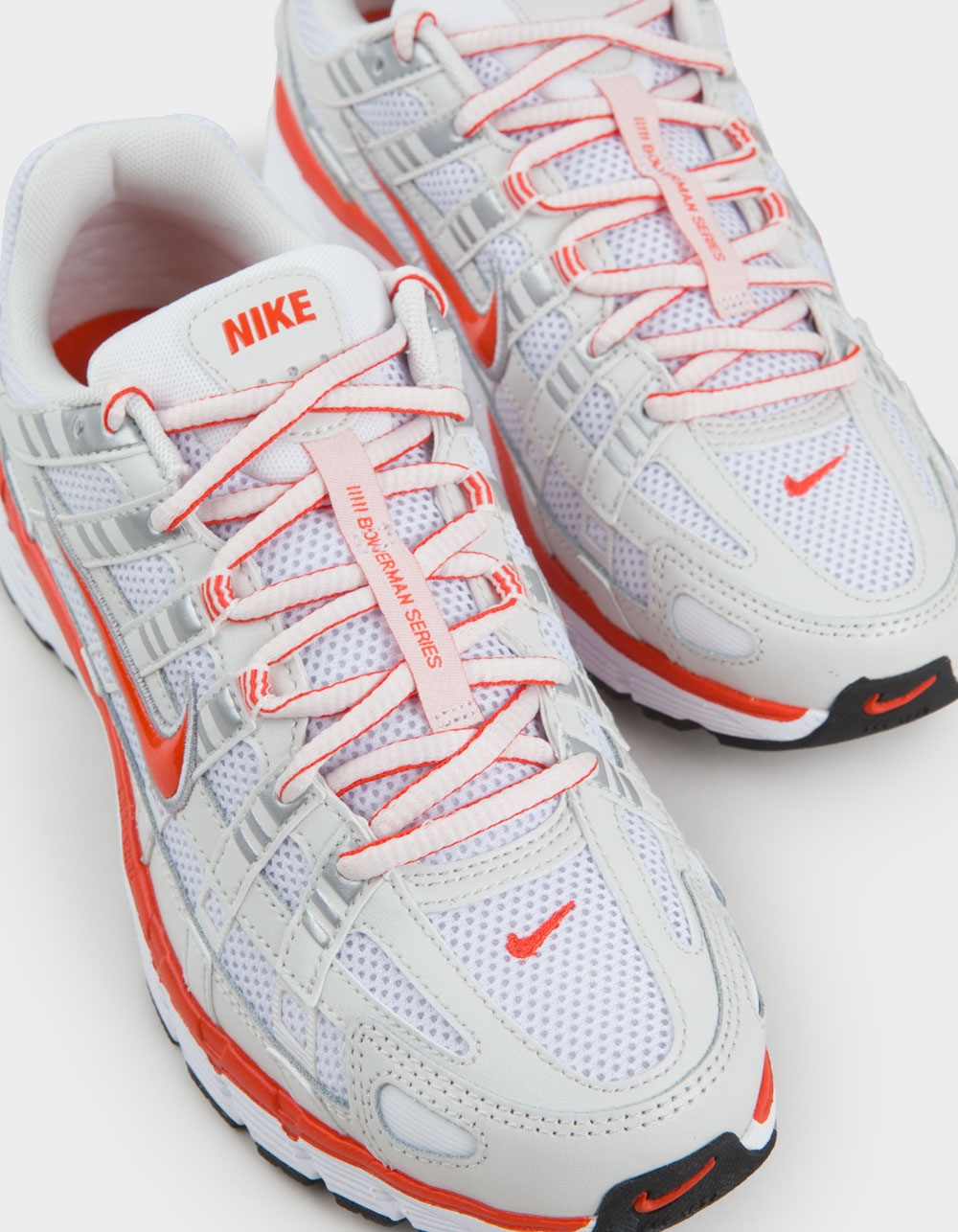 NIKE P-6000 Womens Shoes - WHT/RED