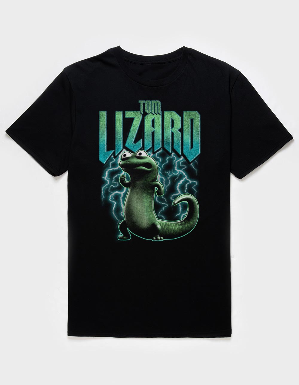 HOPPERS Metal Lizard Unisex Tee - BLACK