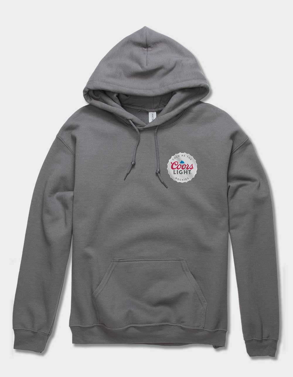 COORS Light Cap Unisex Hoodie - CHARCOAL