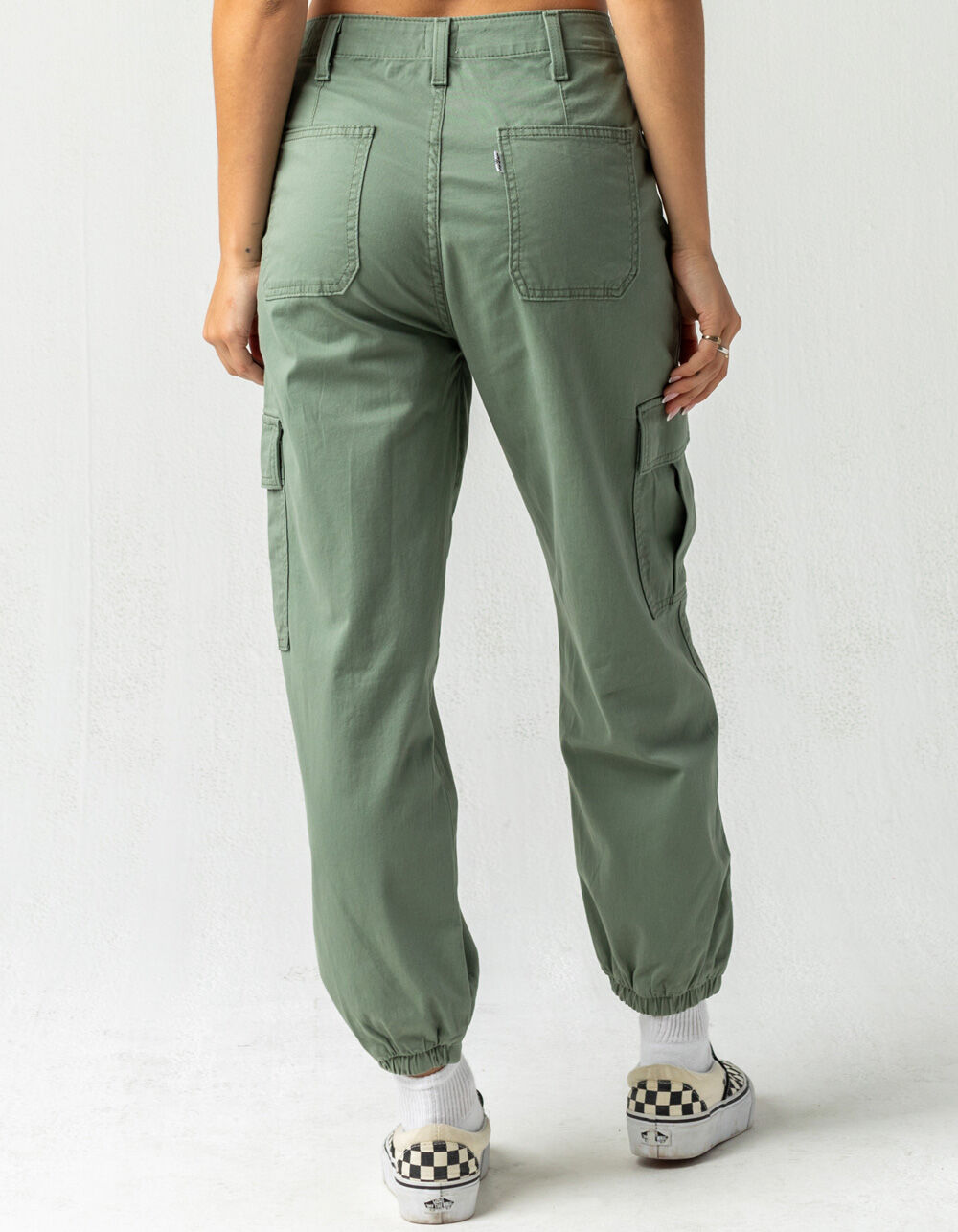 LEVI'S High Waisted Womens Cargo Pants OLIVE Tillys