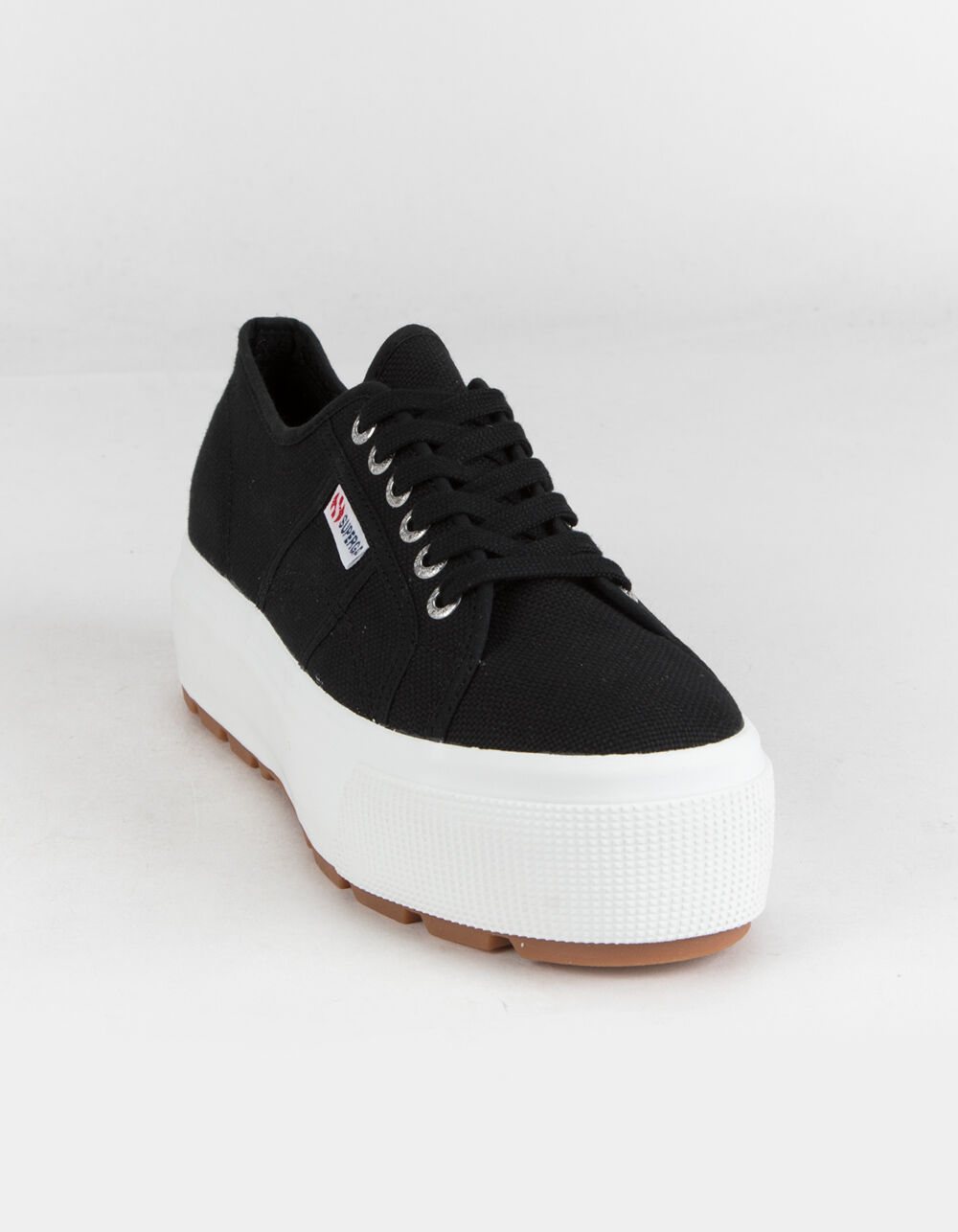 SUPERGA 2790 TANK COTW Womens Platform Shoes - BLACK/WHITE | Tillys