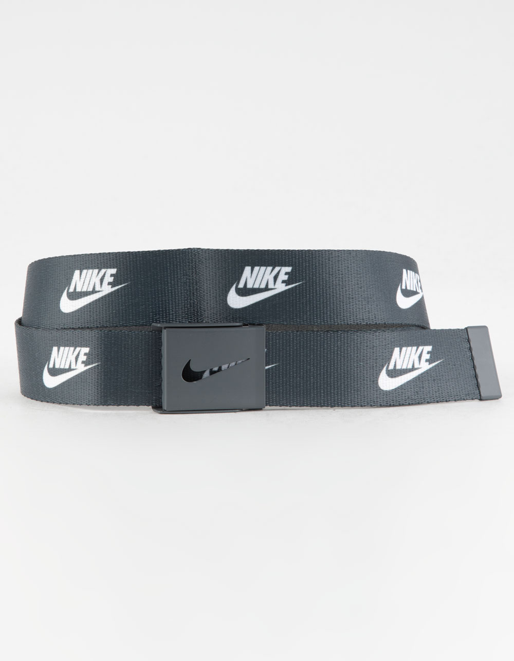 NIKE Futura Mens Reversible  Belt GRAY Tillys