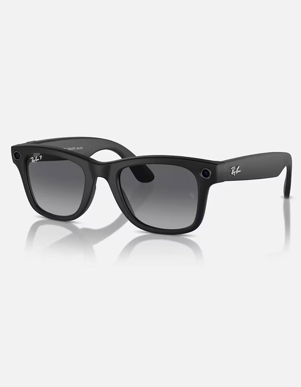 RAY-BAN x Meta Wayfarer Polarized Sunglasses - MATTE BLACK