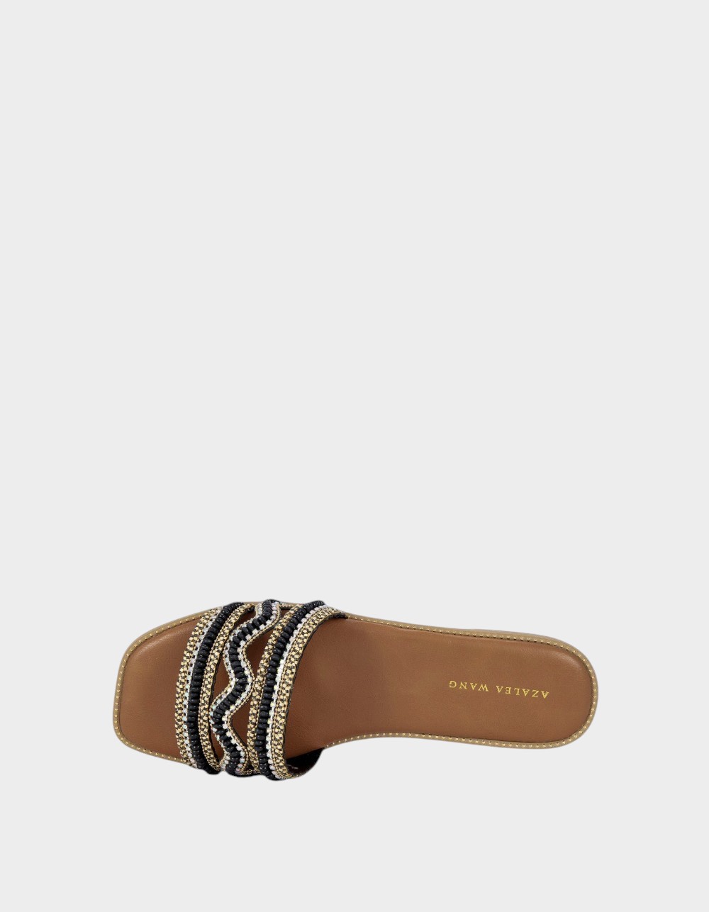 AZALEA WANG Wen Womens Sandals - BLACK