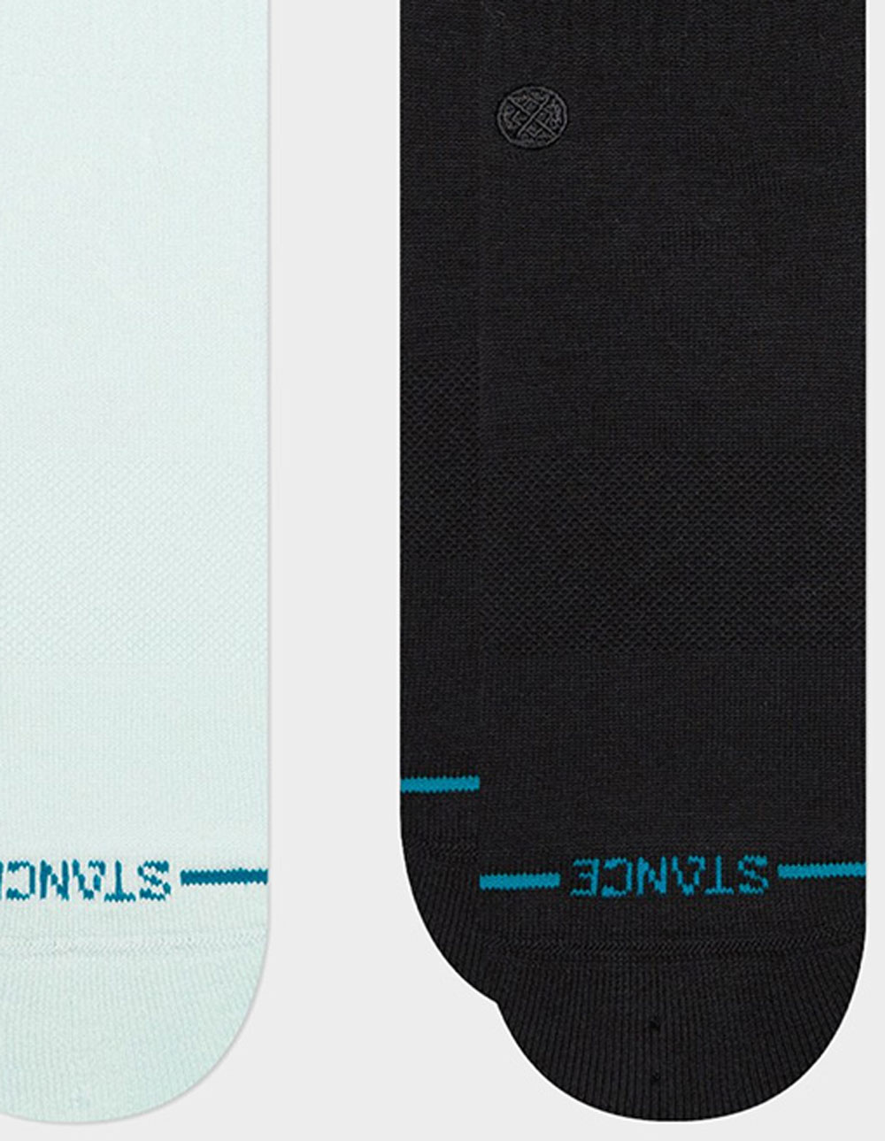 STANCE Icon 3 Pack Mens Crew Socks - GREEN COMBO