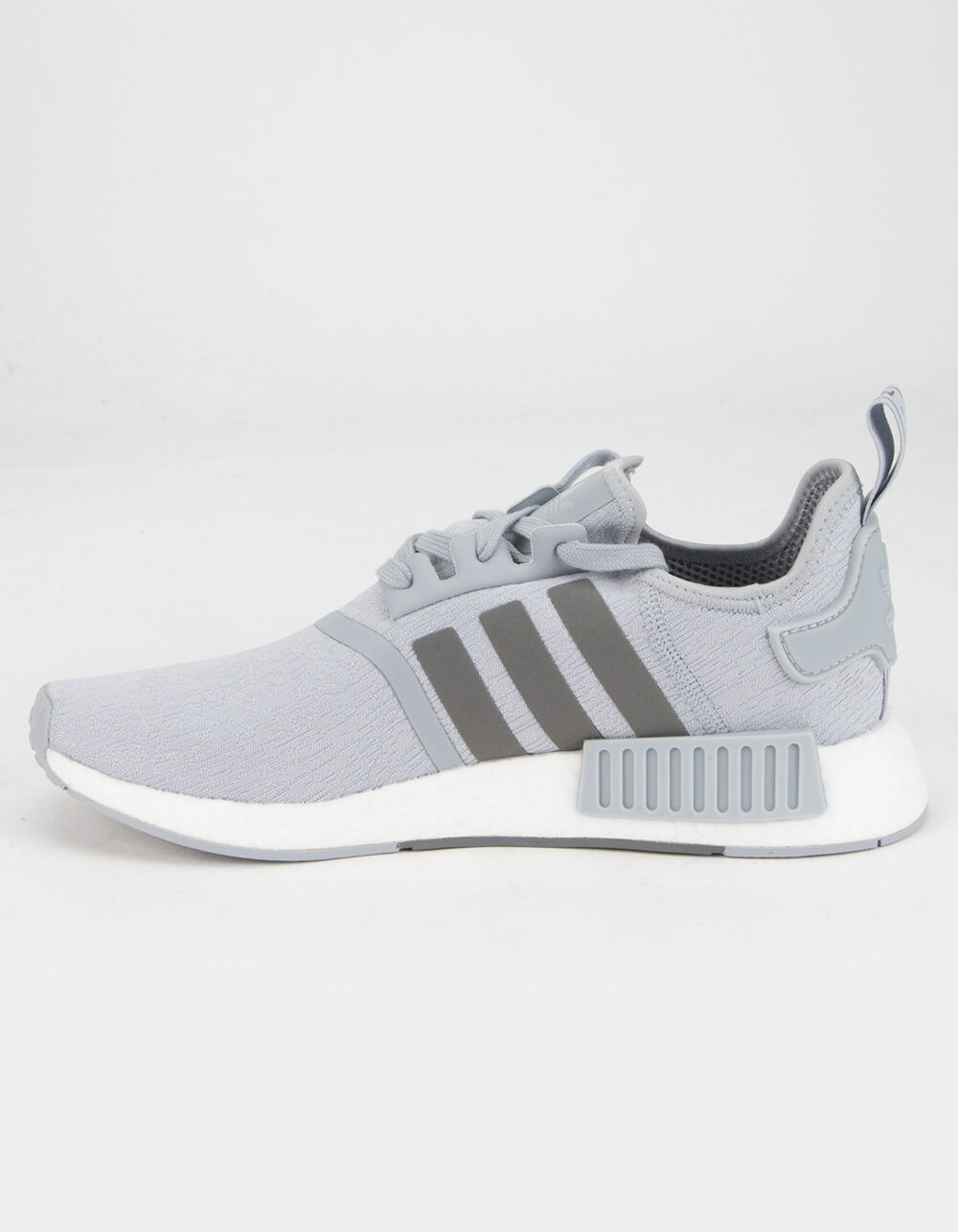 ADIDAS NMD_R1 Silver Shoes - SILVER/ORANGE | Tillys