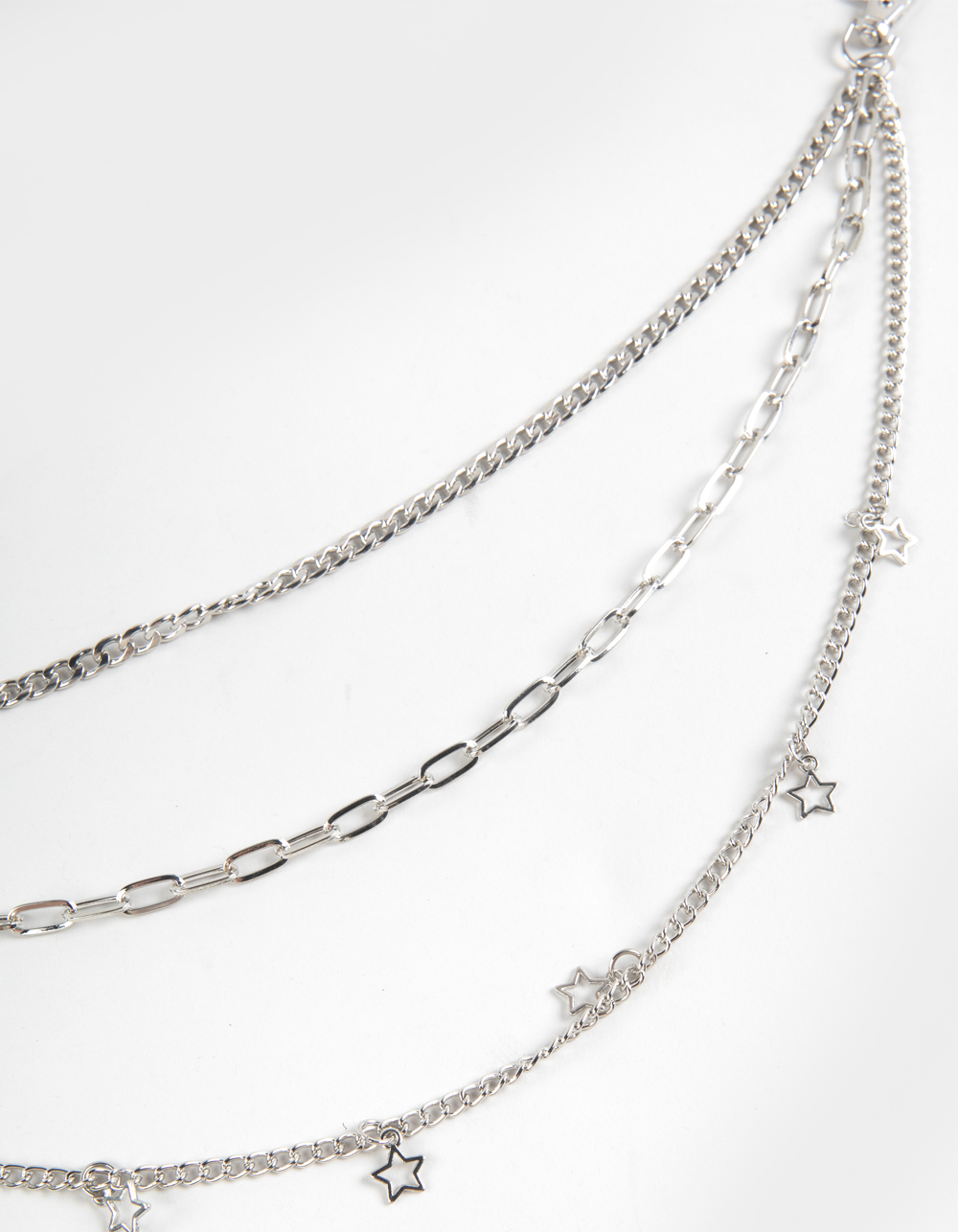 FULL TILT Y2K Star Bag Chain - SILVER