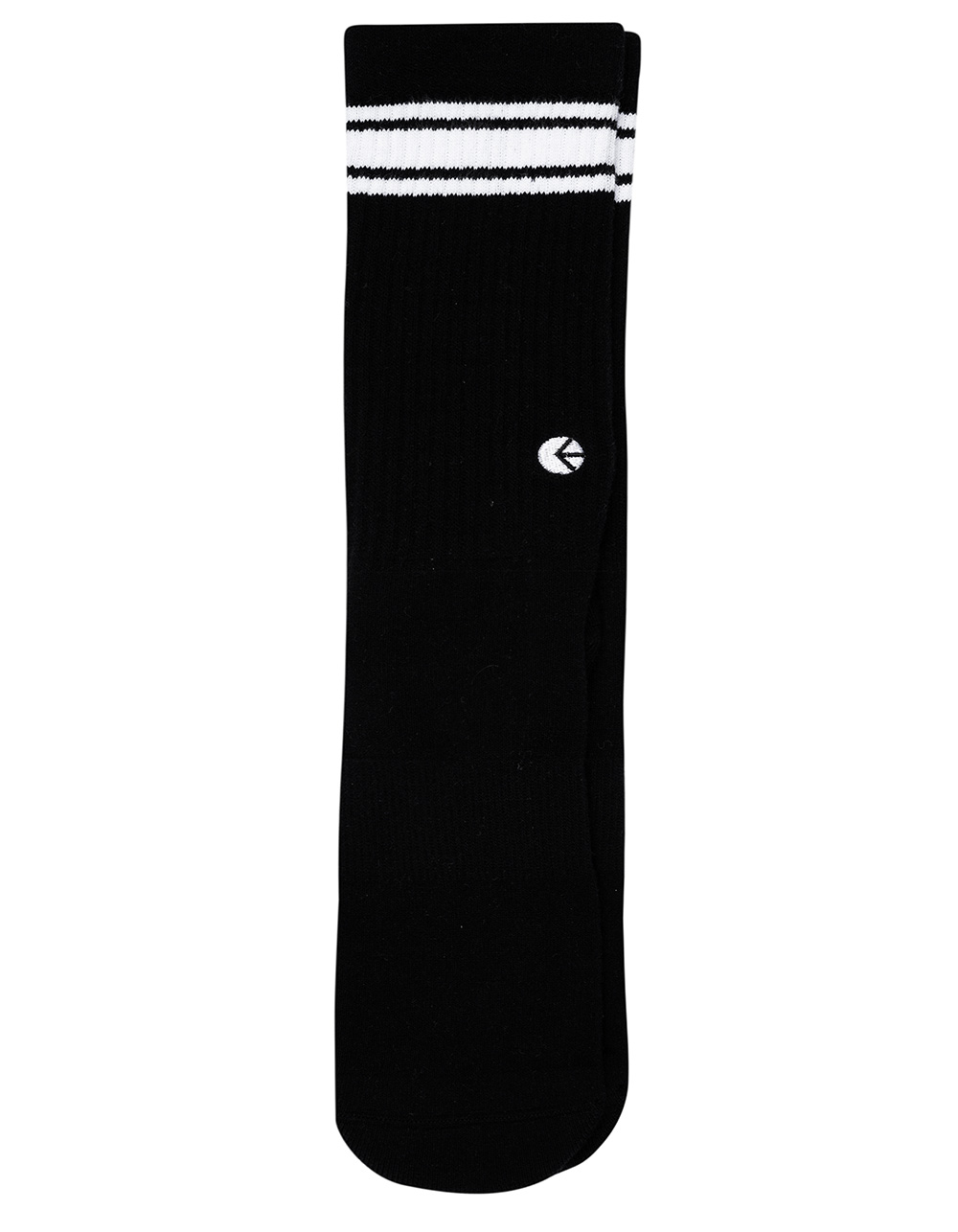 ETHIKA Stripe Mens Crew Socks BLACK Tillys