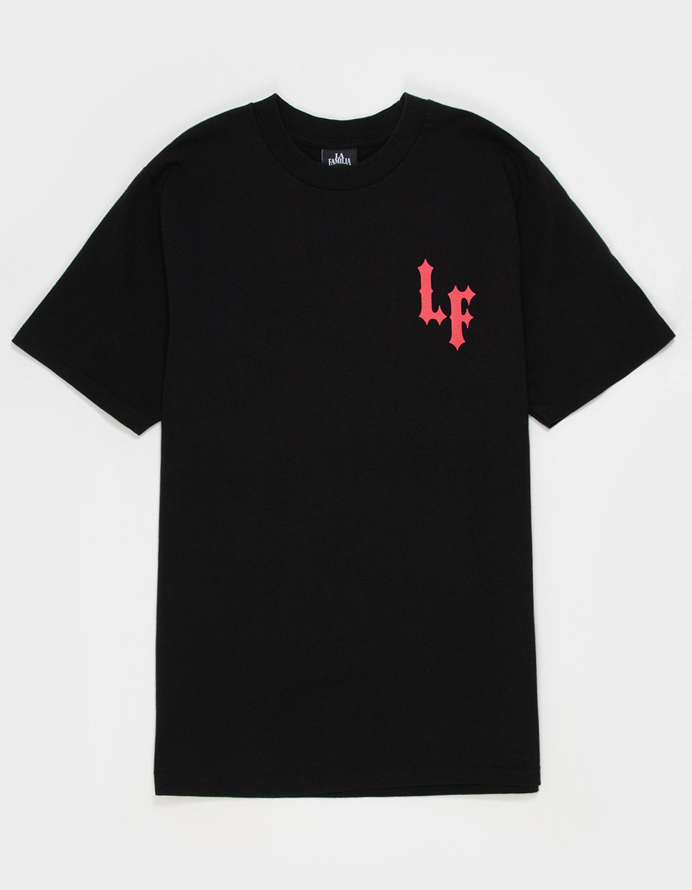 LA FAMILIA Forever Angel Mens Tee - BLACK