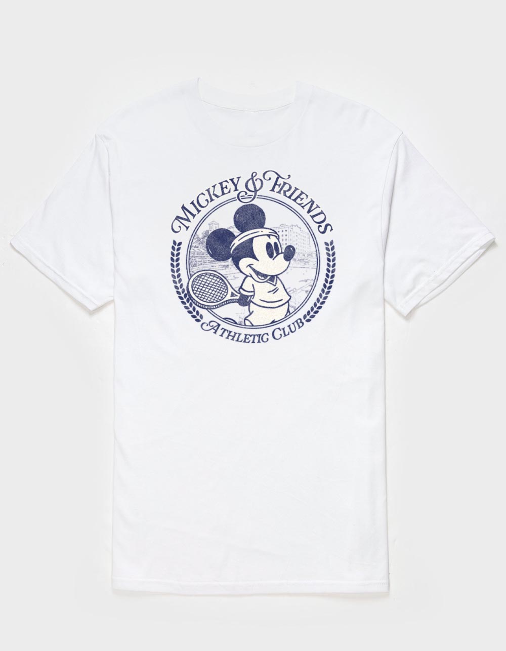 DISNEY Mickey Tennis Club Unisex Tee - WHITE