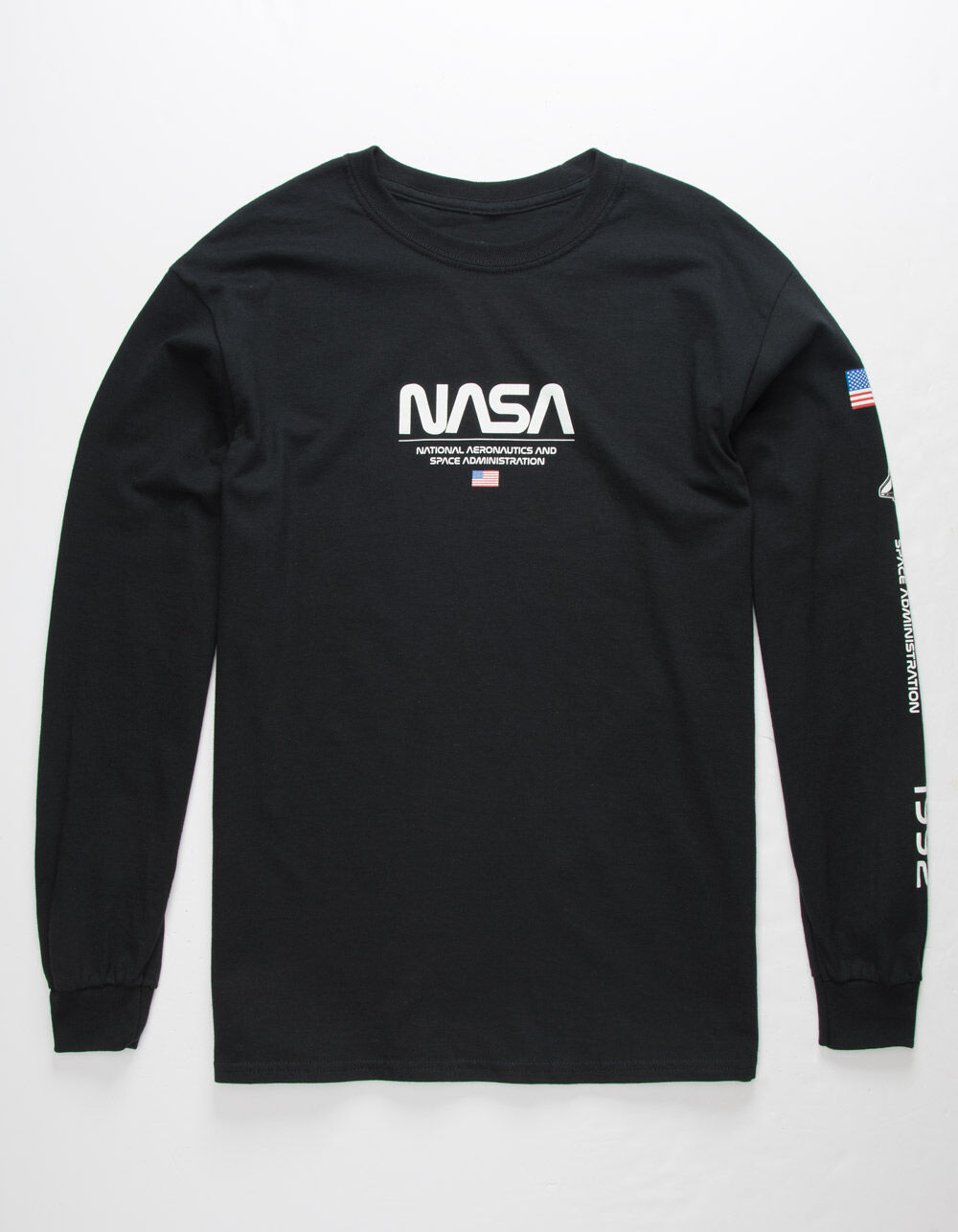NEON RIOT NASA International Space Mens T-Shirt - BLACK | Tillys