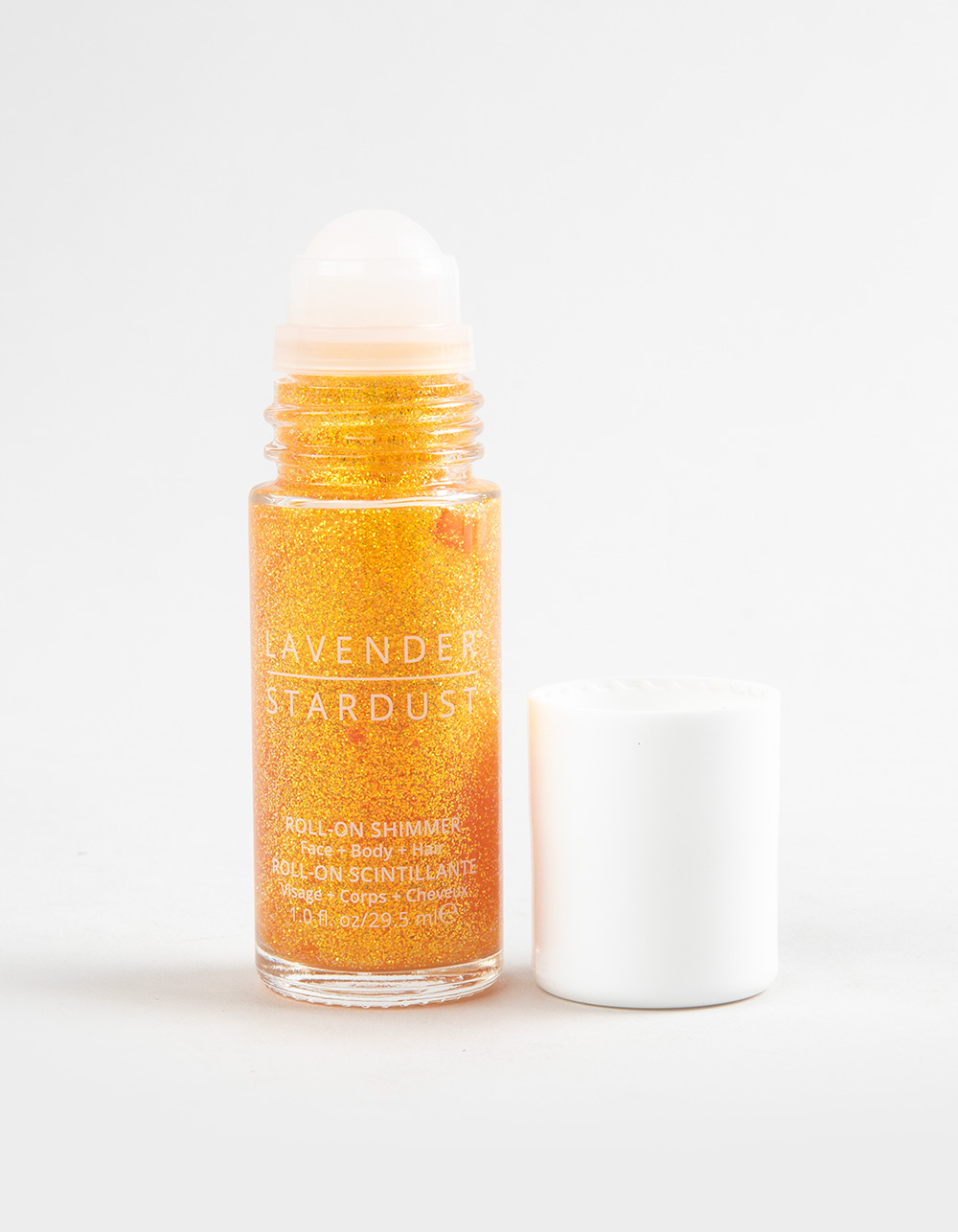 LAVENDER STARDUST Roll-On Shimmer Peach Glitter - PEACH