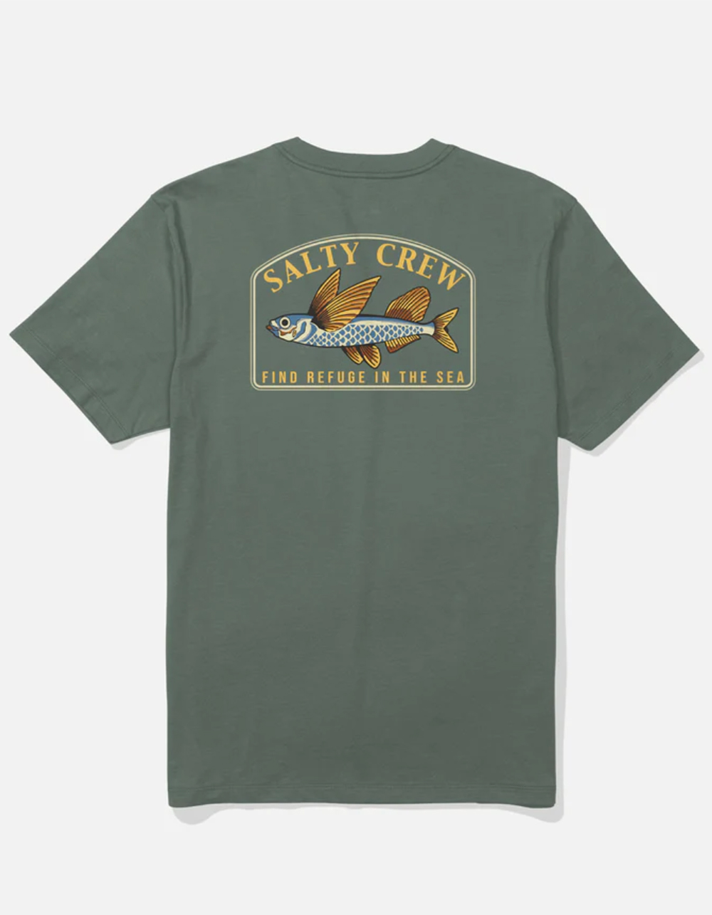 SALTY CREW Fly Home Boys Tee - GREEN