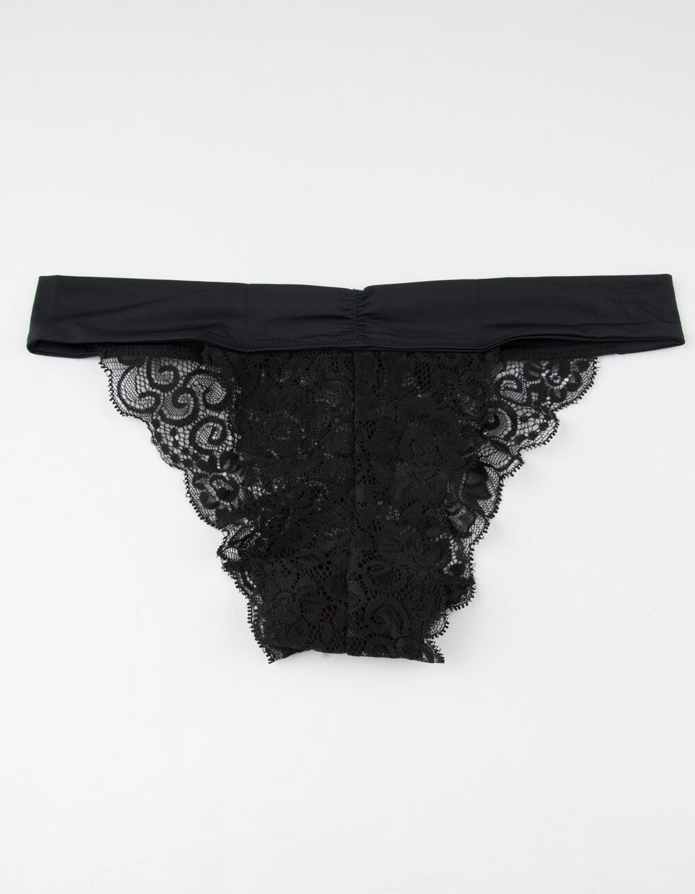 FULL TILT Essential Lace Black Bikini Panties BLACK Tillys