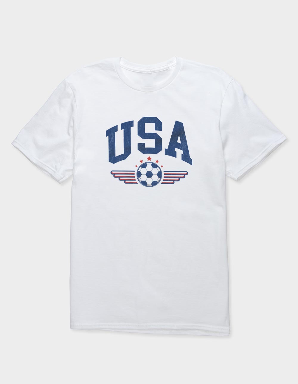 SOCCER USA Wings Unisex Tee - WHITE