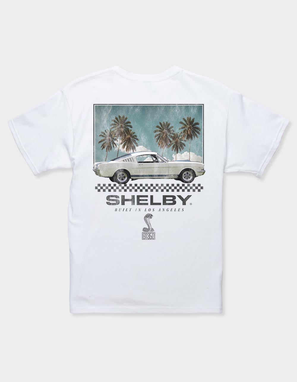 SHELBY COBRA Built Los Angeles Boys Tee - WHITE