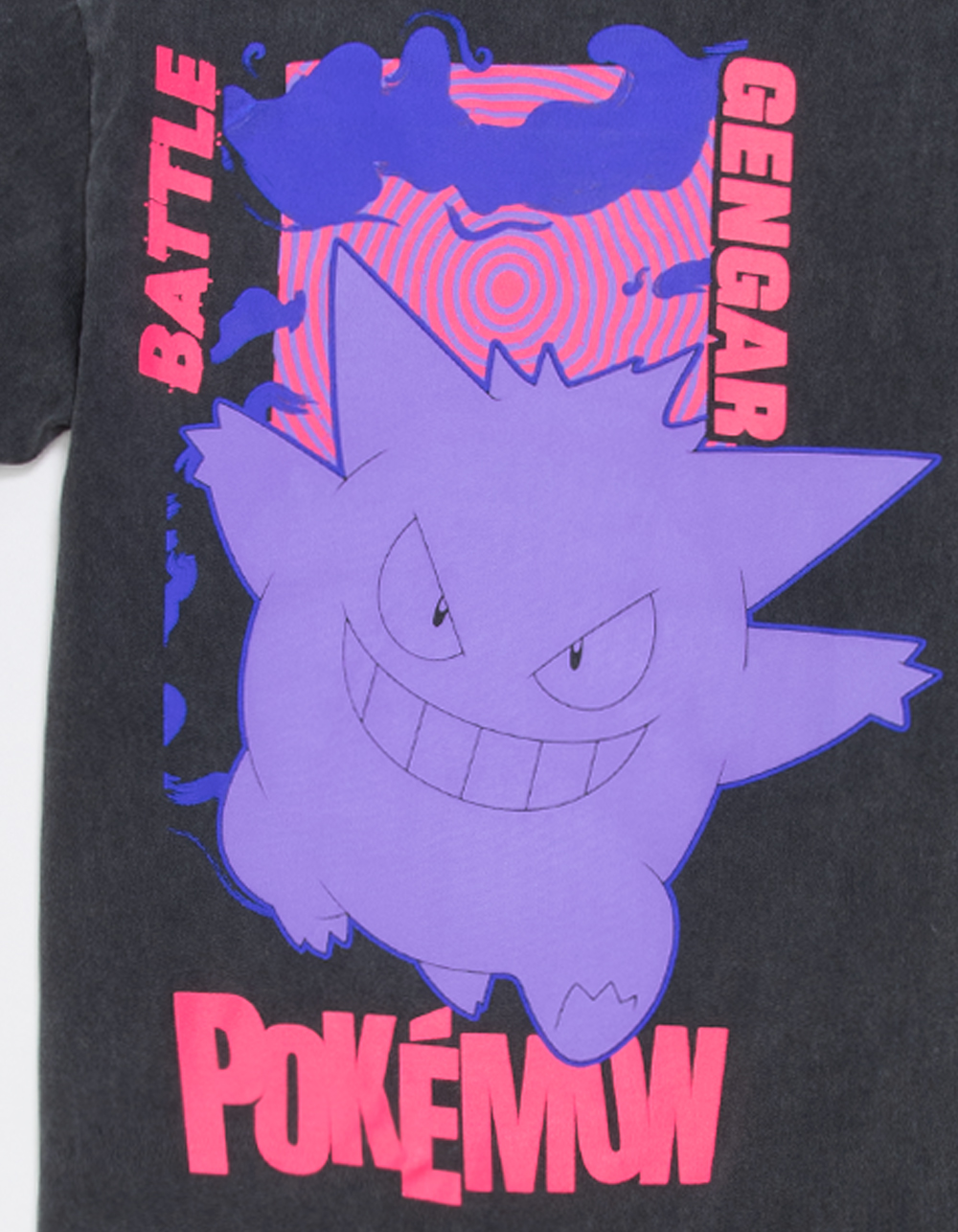 POKEMON Gengar Boys Tee - BLACK
