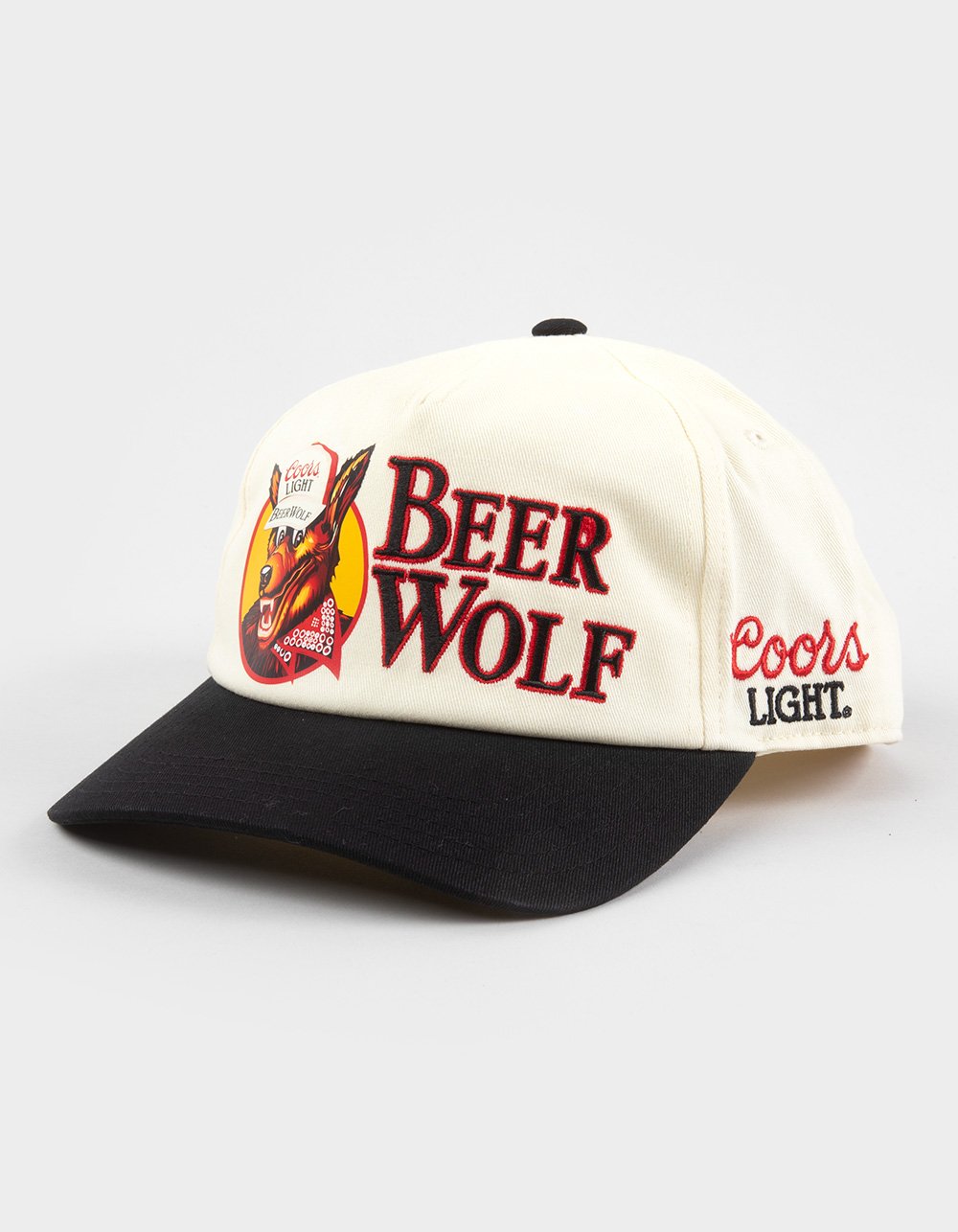 AMERICAN NEEDLE Coors Light Snapback Hat - BLACK COMBO
