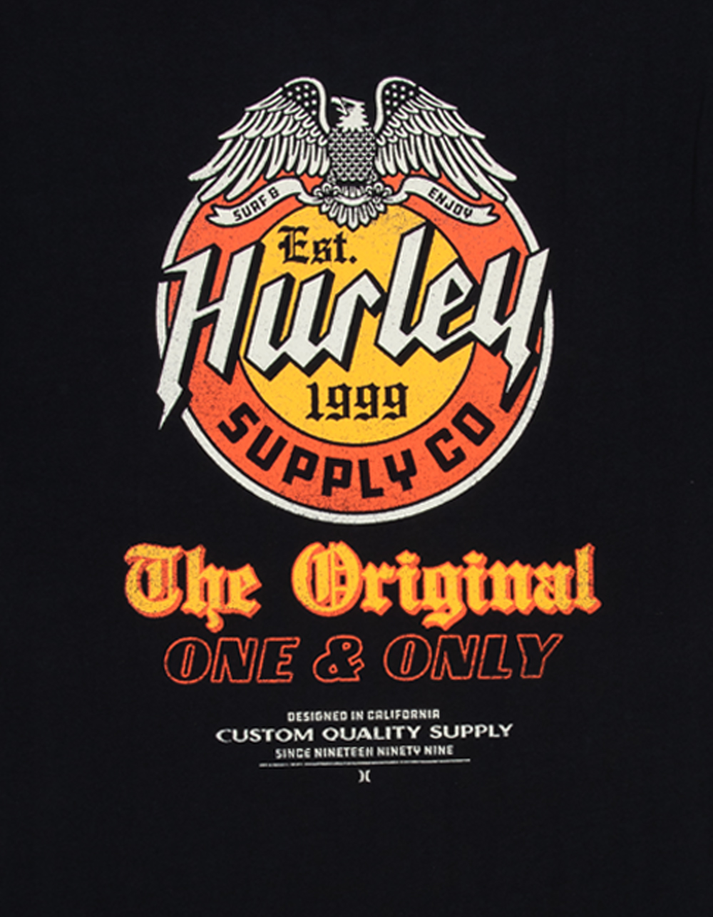 HURLEY OG Mens Tee - BLACK