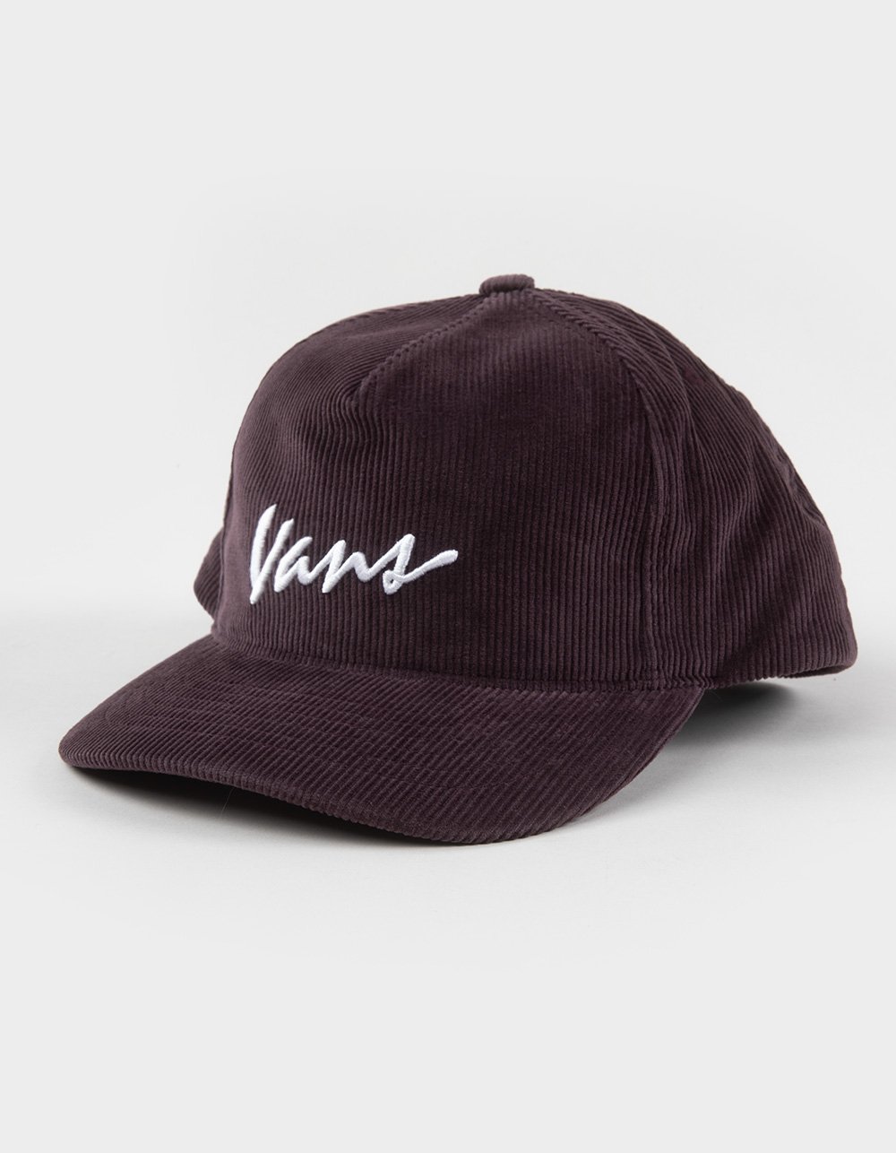VANS Script Snapback Hat - EGGPLANT