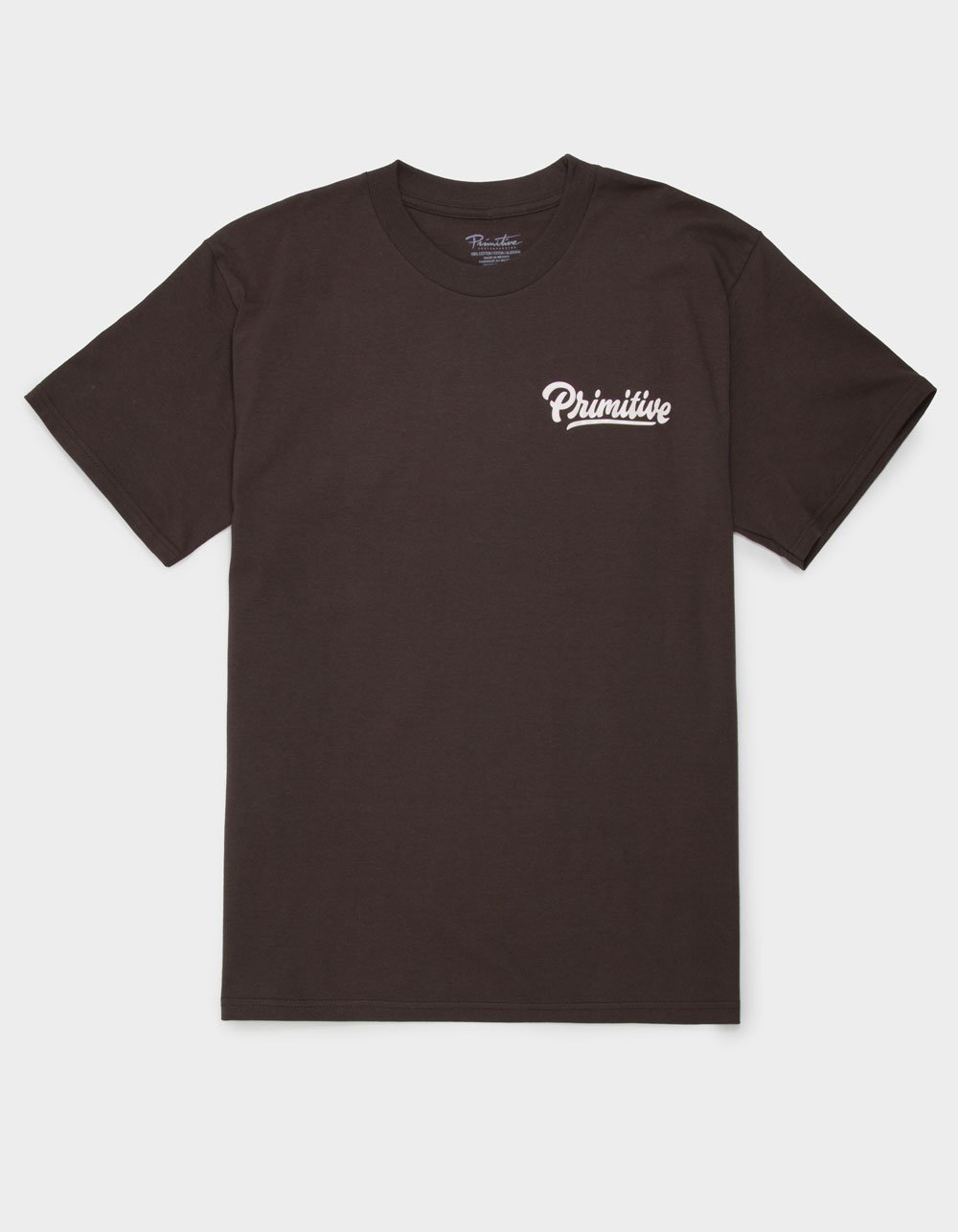 PRIMITIVE Native Script Mens Tee - BROWN