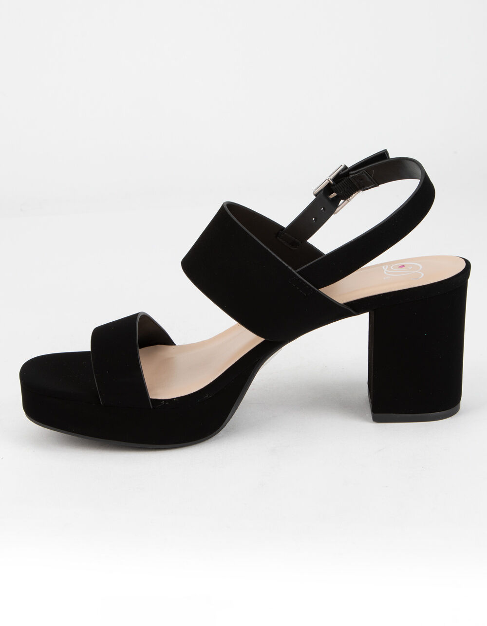 SODA Ankle Womens Black Platform Heels - BLACK | Tillys