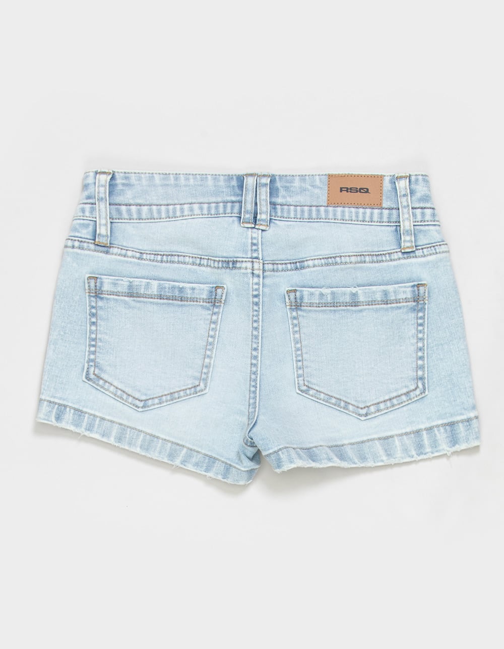 RSQ Girls Micro Shorts - LIGHT WASH