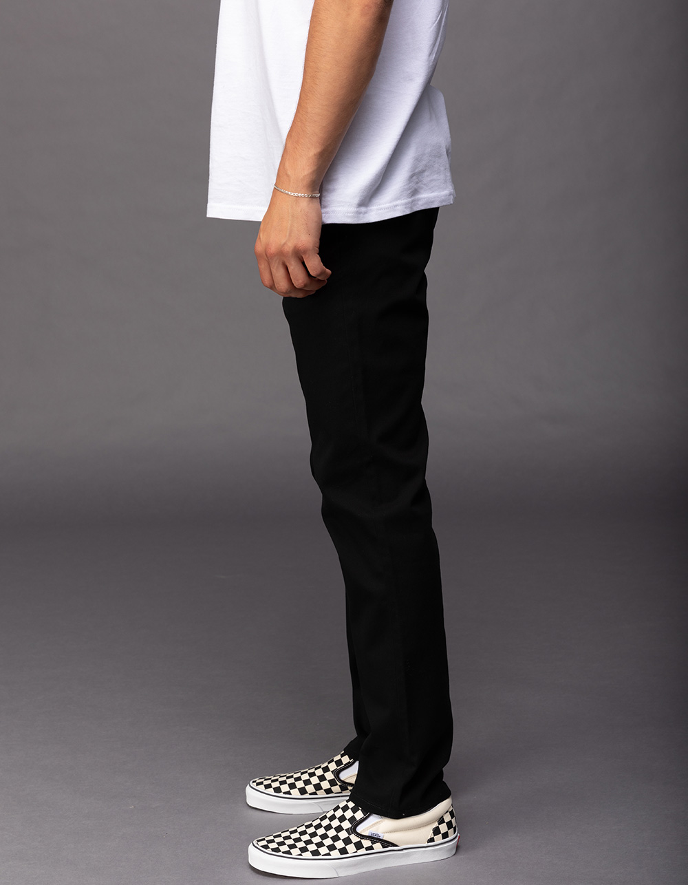 RSQ Mens Slim Chino Pants BLACK Tillys