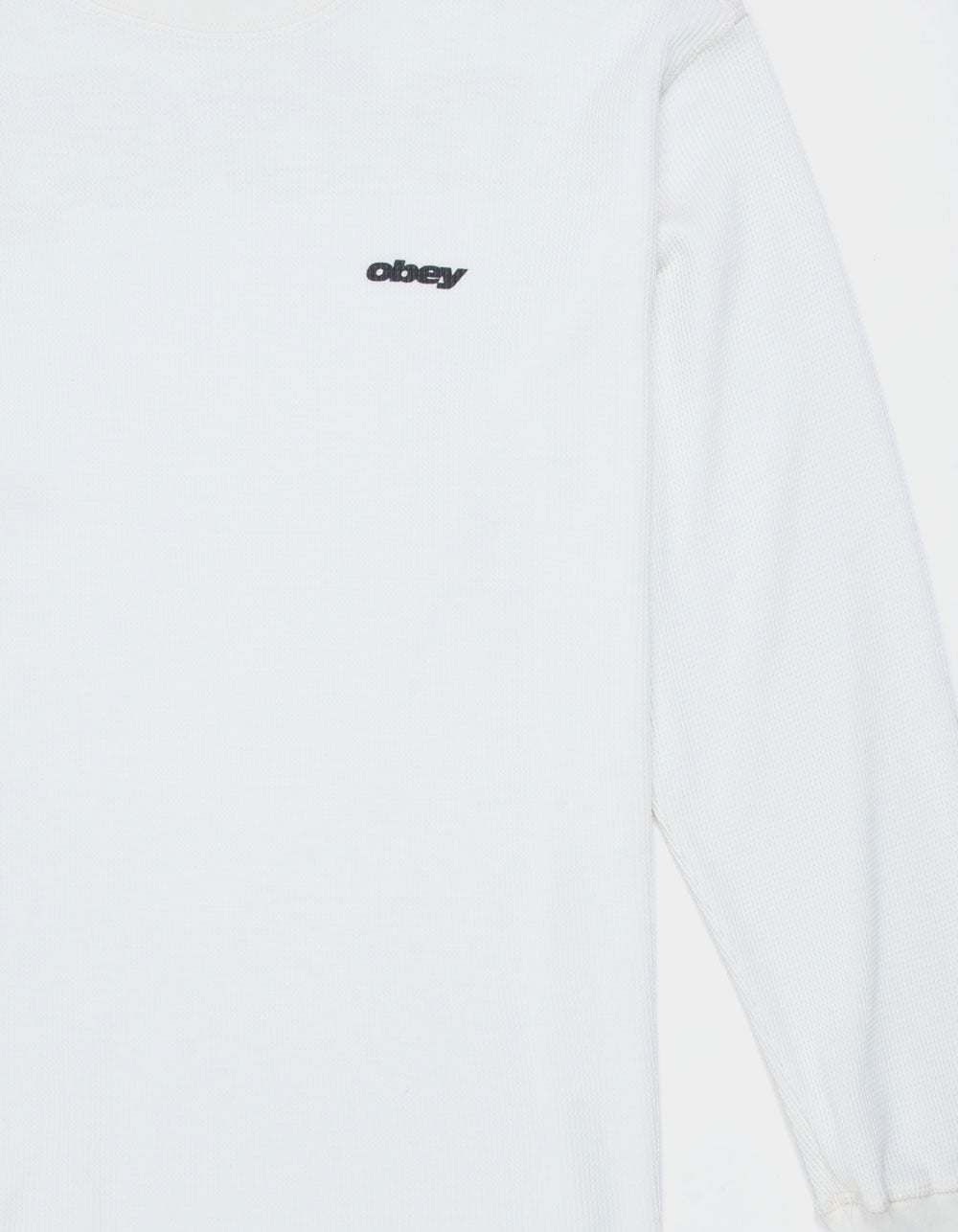 OBEY League Mens Thermal - WHITE