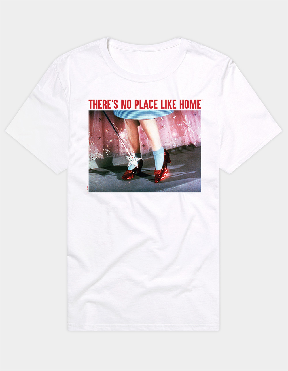 THE WIZARD OF OZ No Place Like Home Mens Tee - WHITE