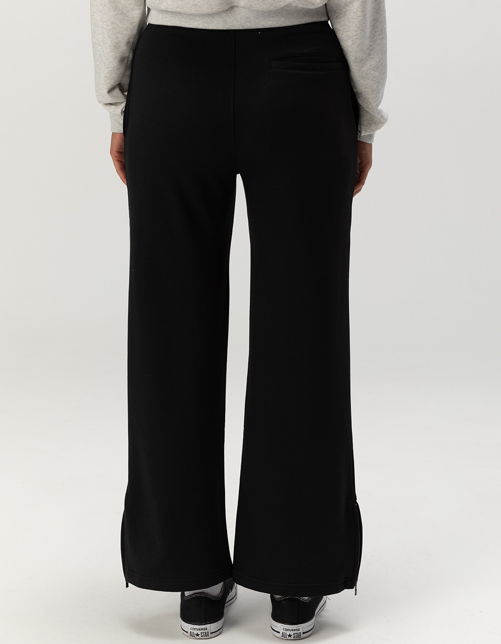 CONVERSE Retro Chuck Taylor Womens Track Pants - BLACK