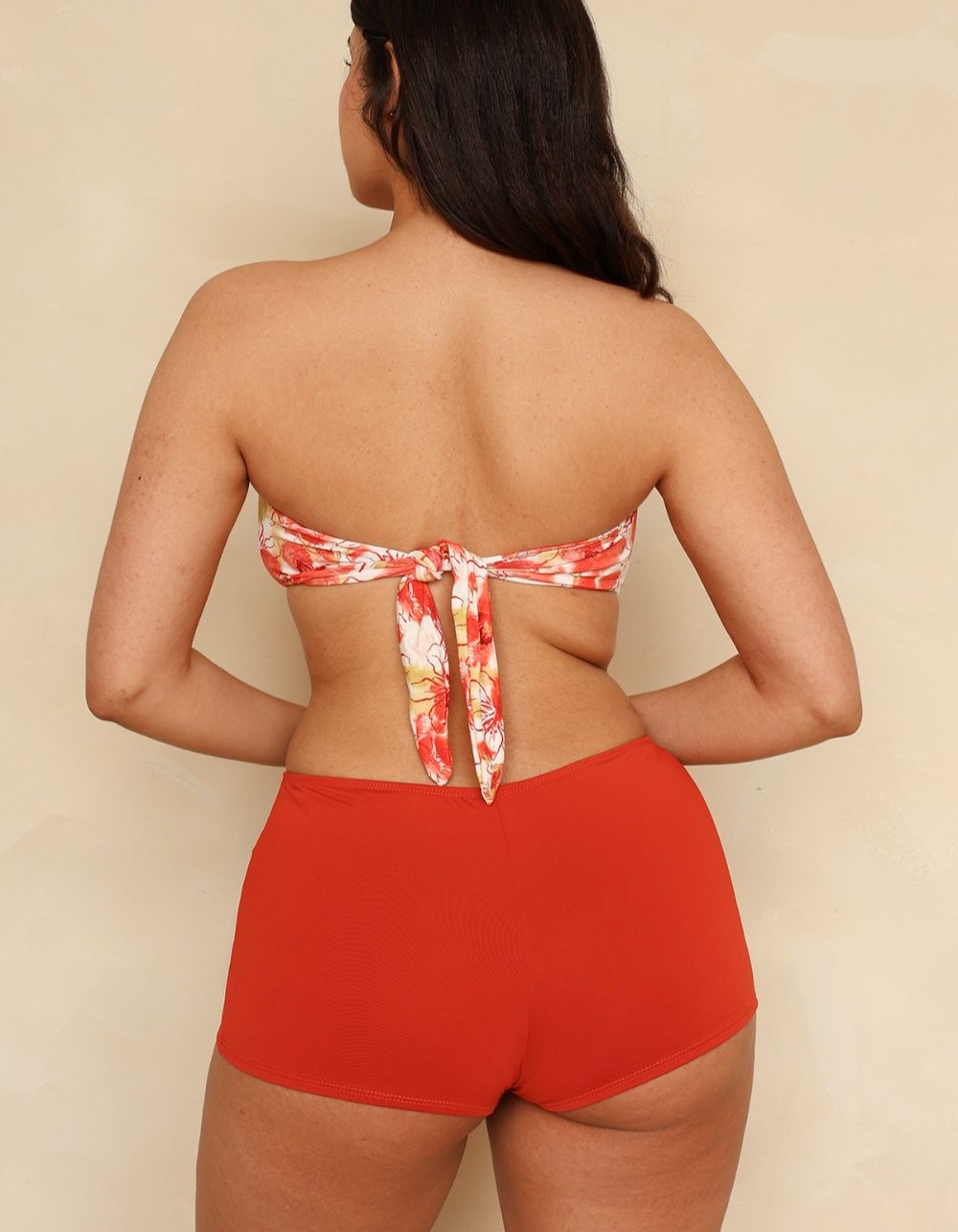 RIS-K Twilight Full Bikini Bottoms - RED