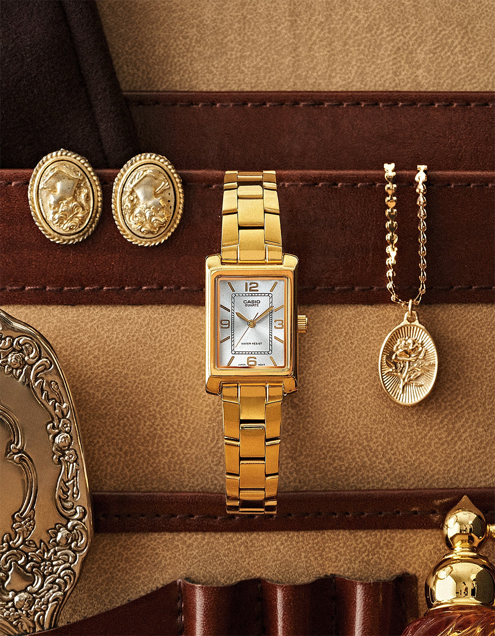 CASIO LTP1234PGC-7A Watch - GOLD