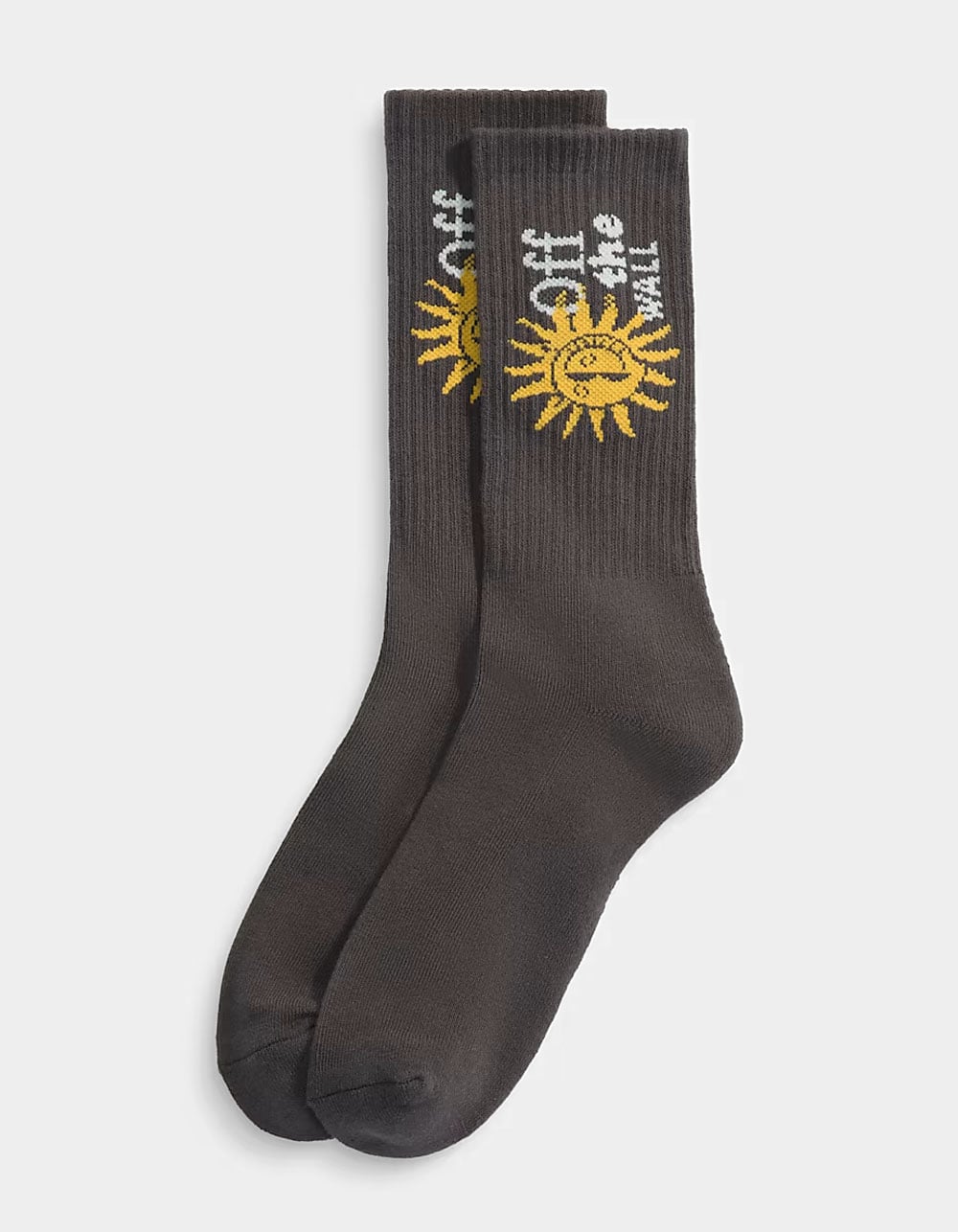 VANS Ledes Mens Crew Socks - GRAY