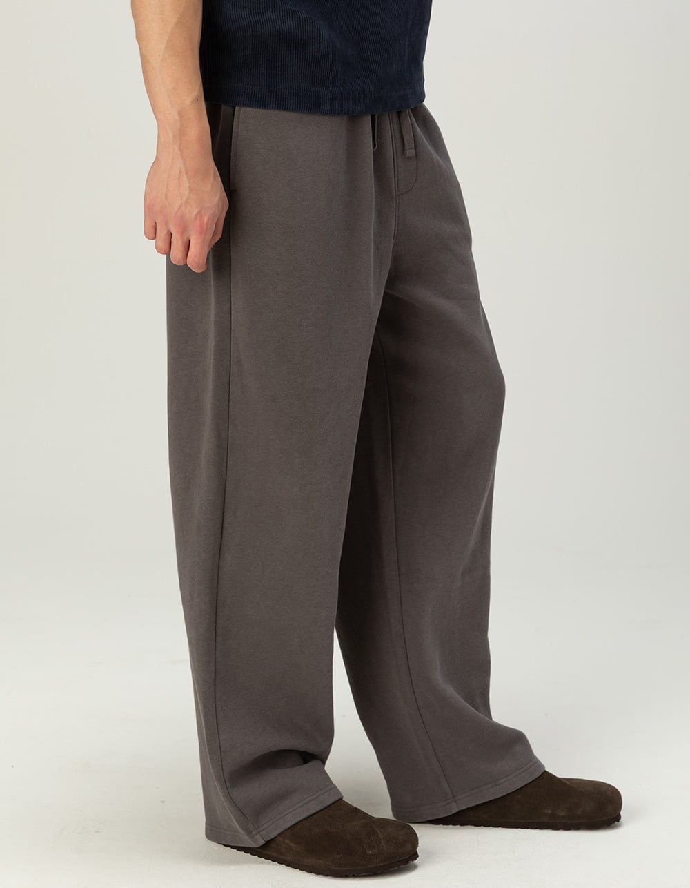 RSQ Mens Extra Baggy Sweatpants - DARK GRAY