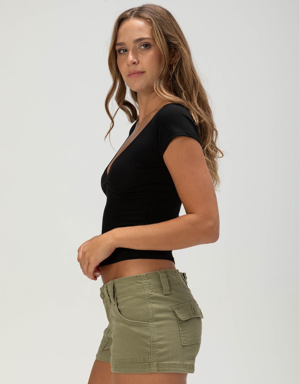 TILLYS Surplice Womens Tee