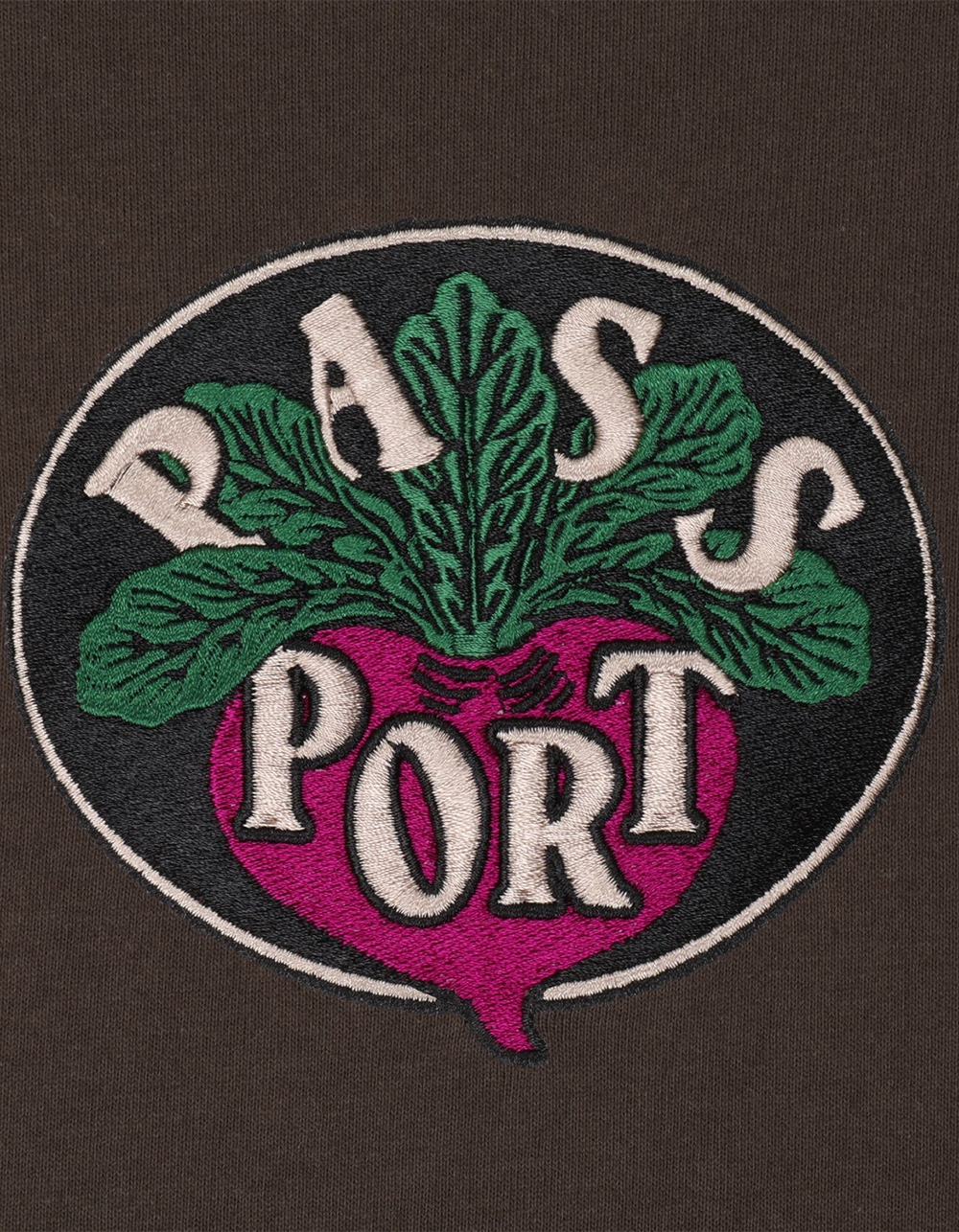 PASS~PORT Radish Mens Tee - BROWN