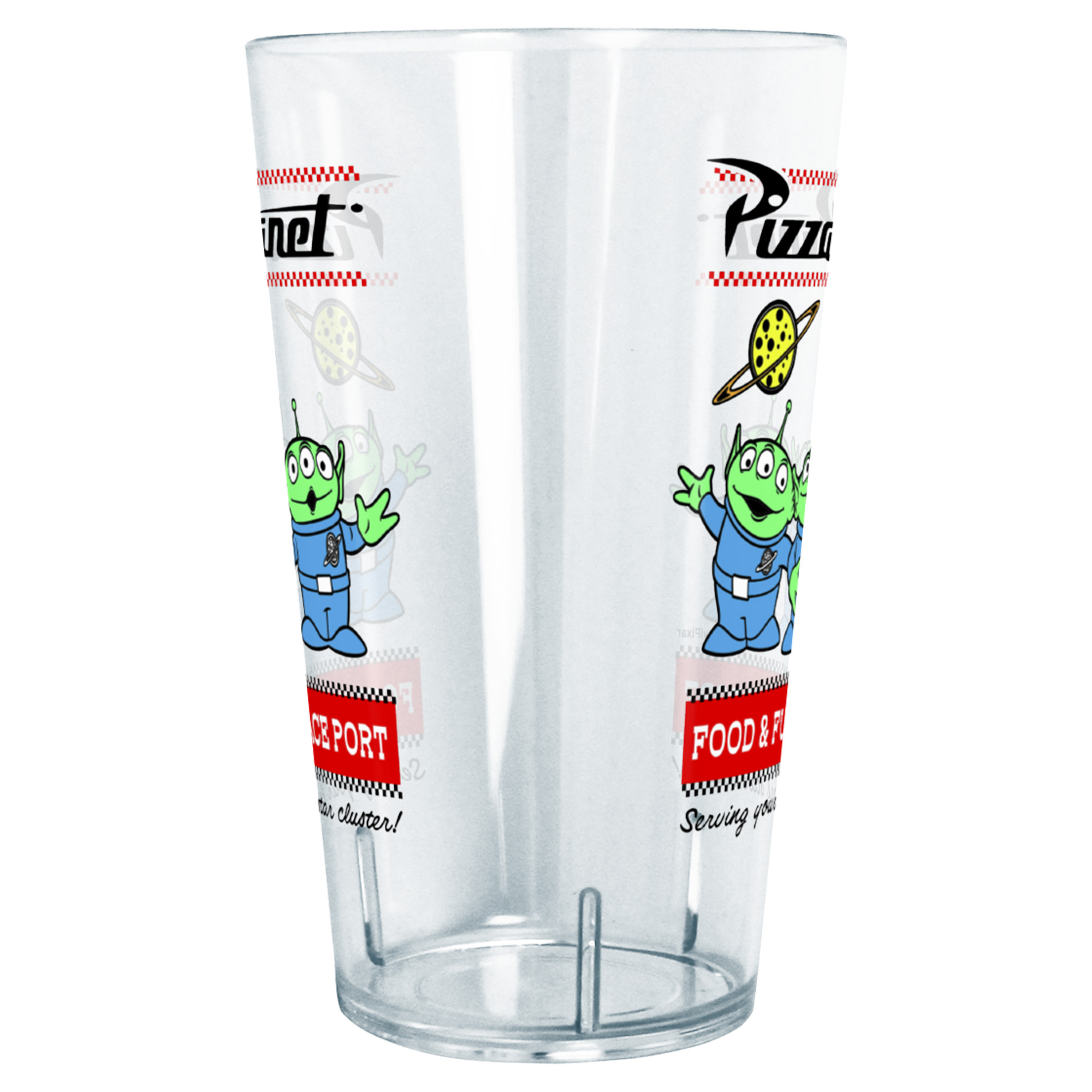 TOY STORY 24 oz. Pizza Planet Surf Plastic Cup - CLEAR