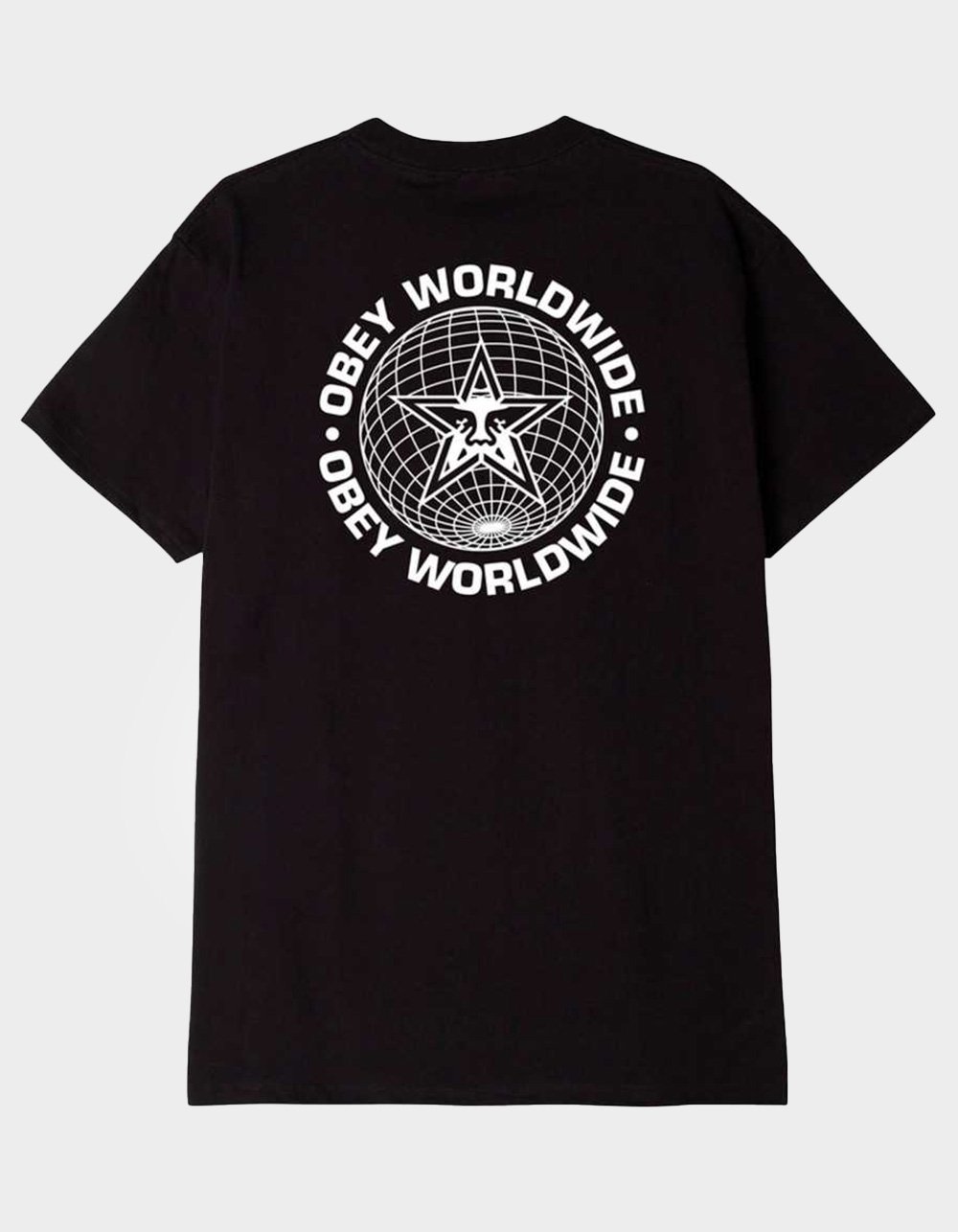 OBEY Worldwide Globe Mens Tee - BLACK
