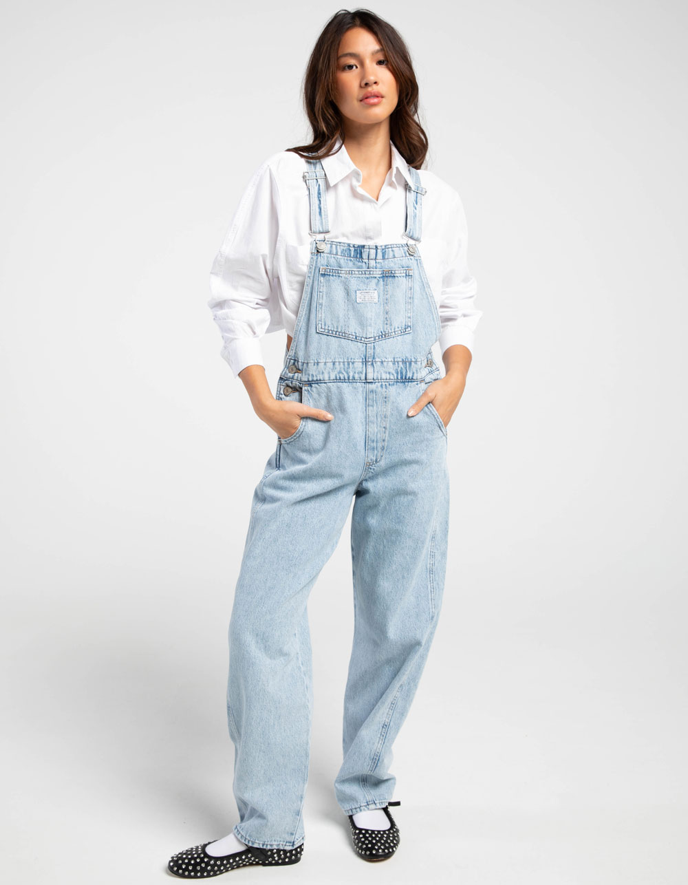 LEVI'S Vintage Womens Overalls - Mesh Intentions LT BLAST