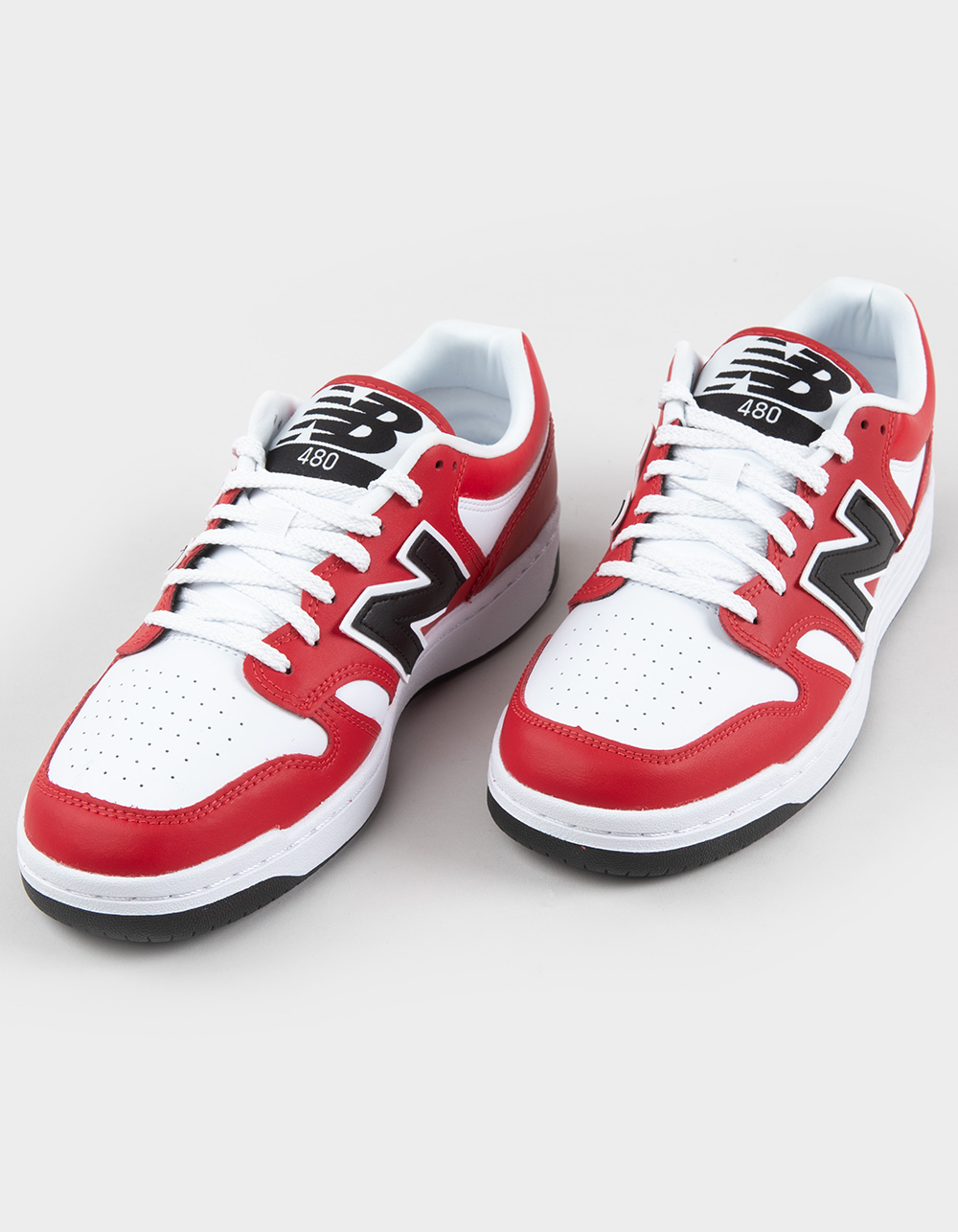 NEW BALANCE 480 Shoes - RED/WHITE